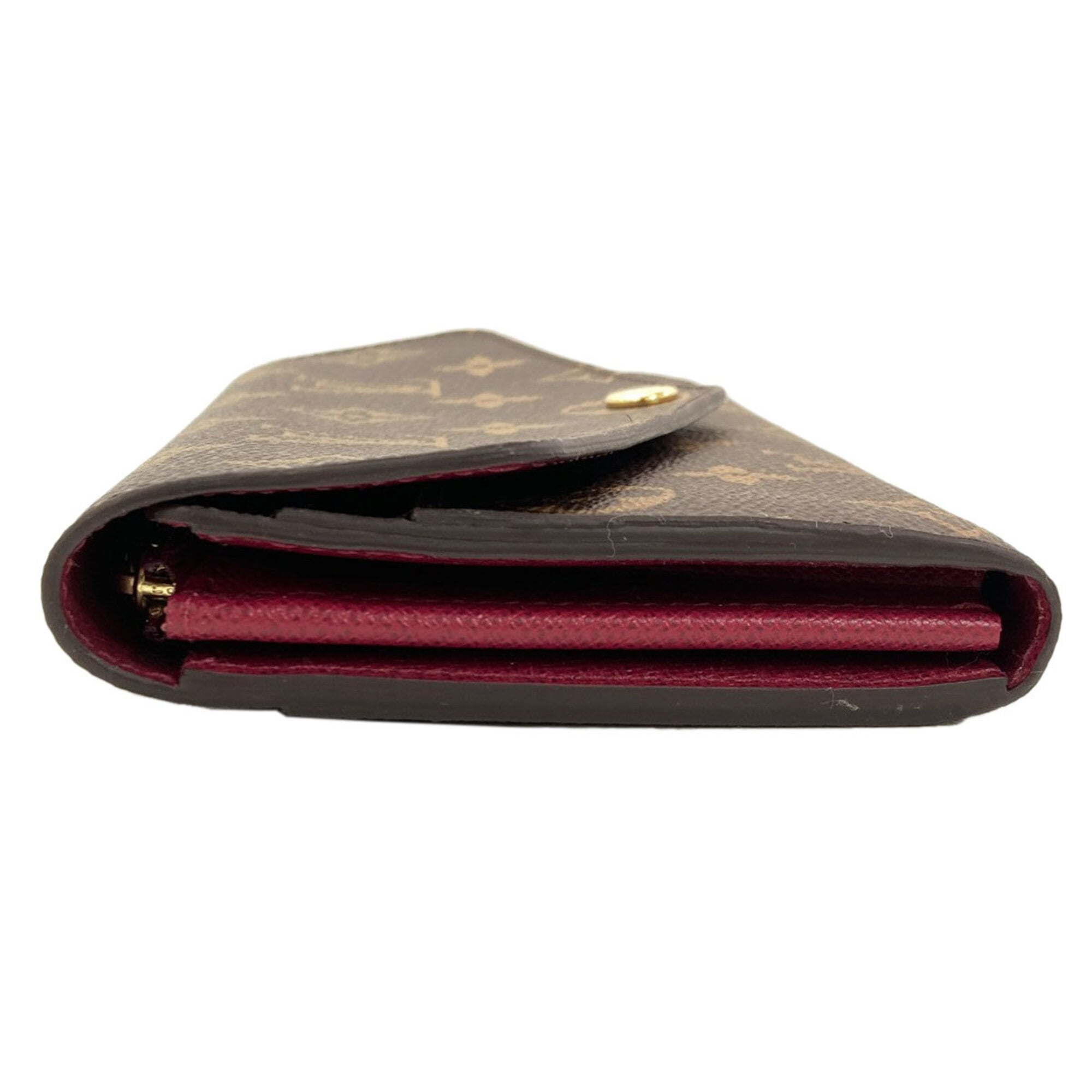 Louis Vuitton Fuchsia Monogram Monogram Long Wallet (Bi-Fold) (Pre-Owned)