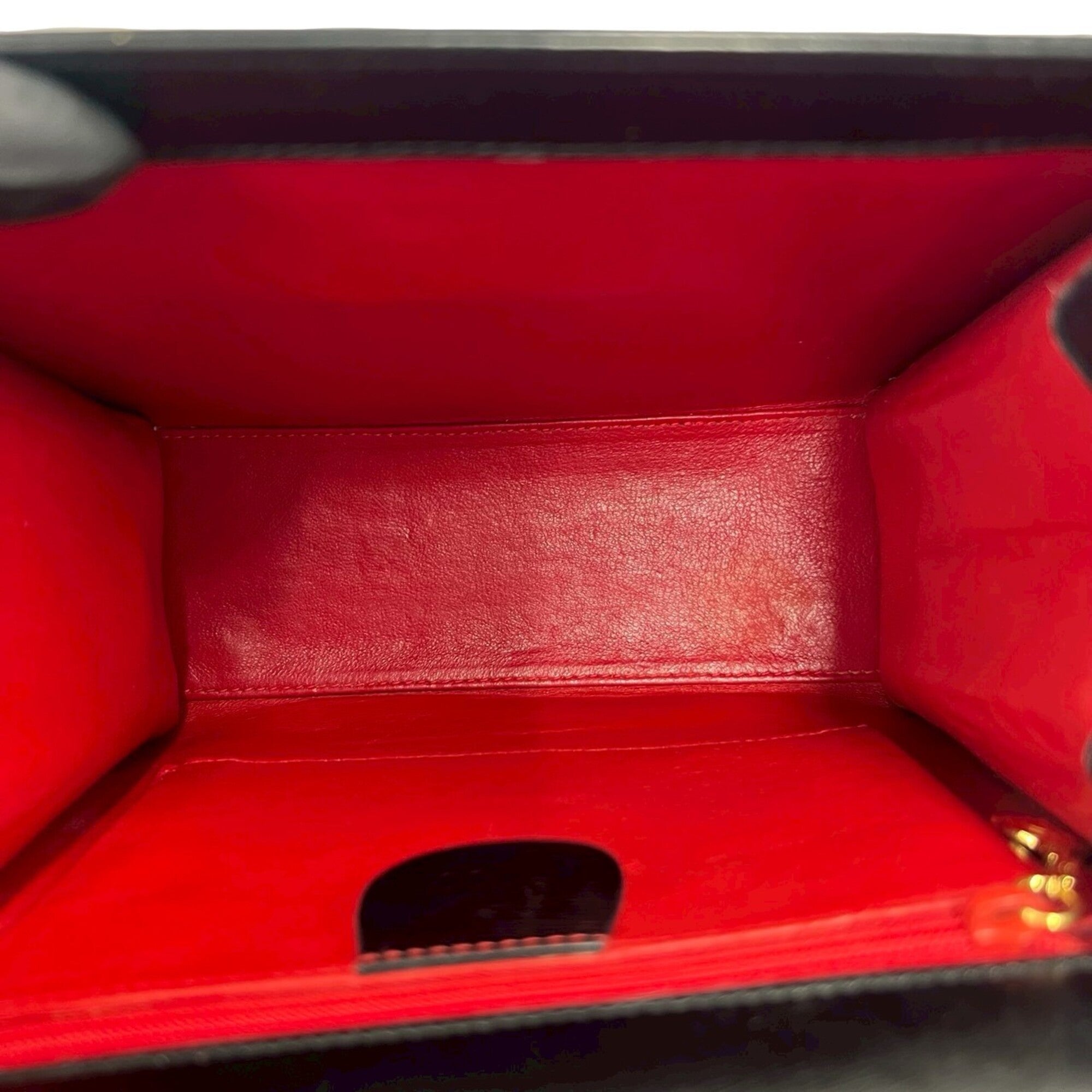 Gucci Black Leather Handbag Shoulder Bag (Pre-Owned)
