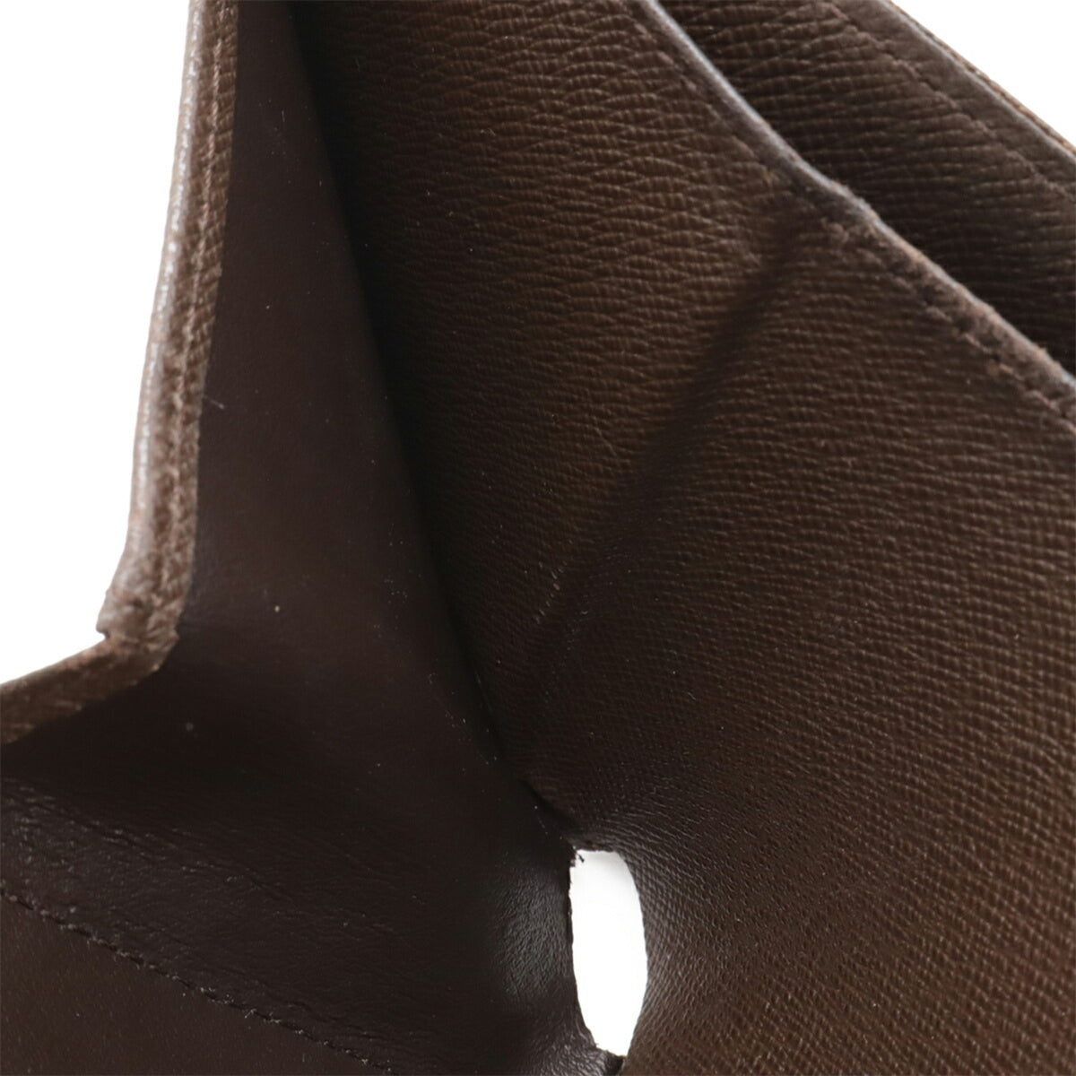 Louis Vuitton Brown Damier Canvas Wallet (Bi-Fold) (Pre-Owned)