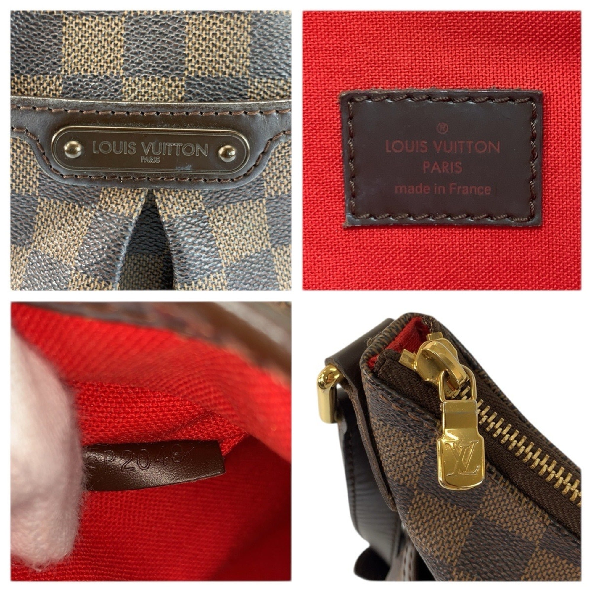 Louis Vuitton Brown Pvc Pochette Shoulder Bag (Pre-Owned)