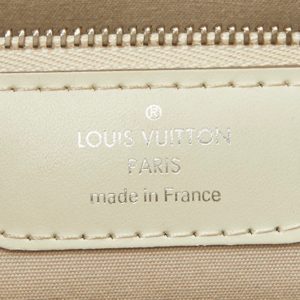 Louis Vuitton Lv Off White White Leather Handbag Shoulder Bag (Pre-Owned)