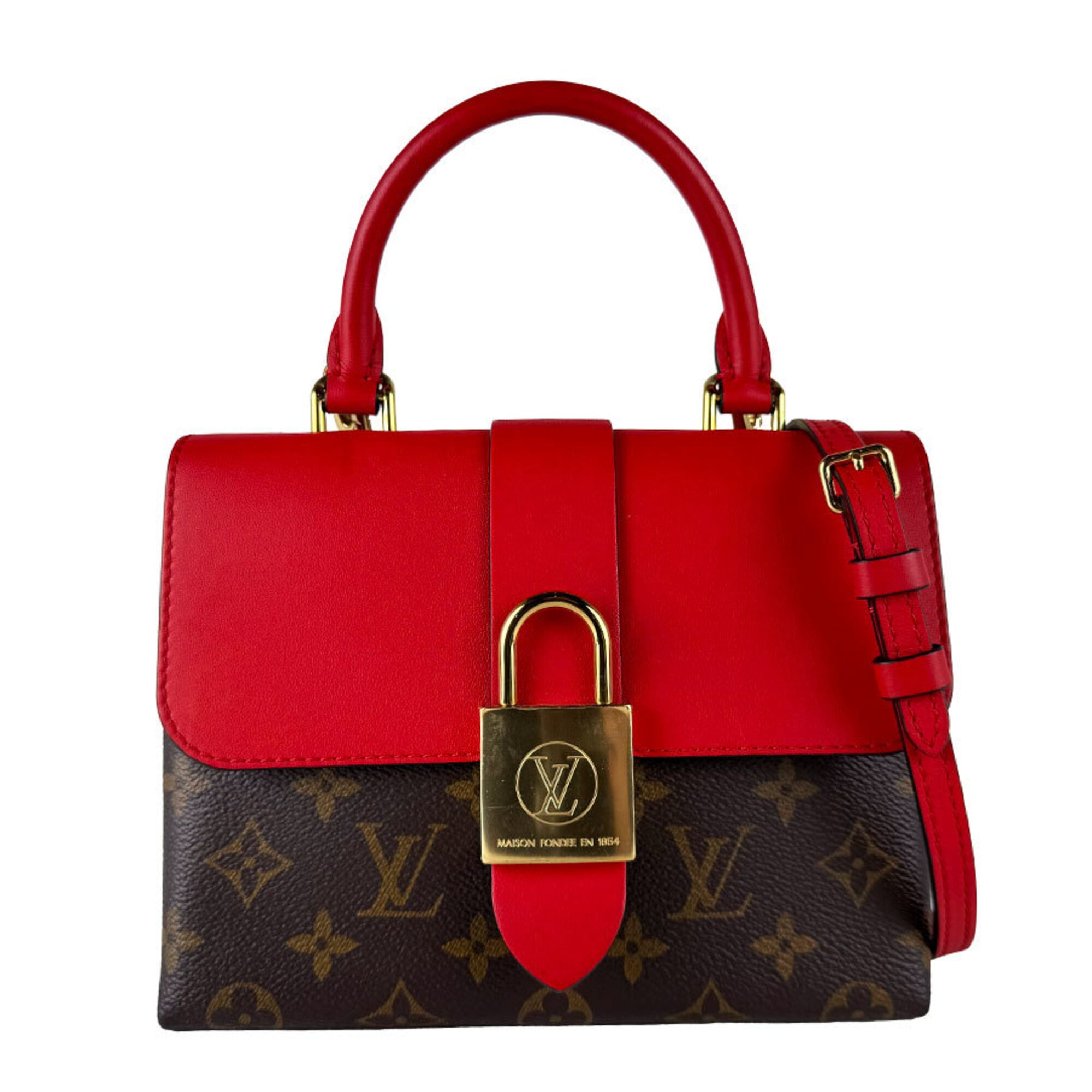 Louis Vuitton Coquelicots Monogram Monogram Handbag Shoulder Bag (Pre-Owned)