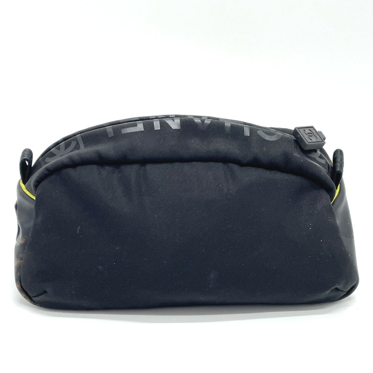 Chanel Black Cloth Pouch (Pre-Owned)