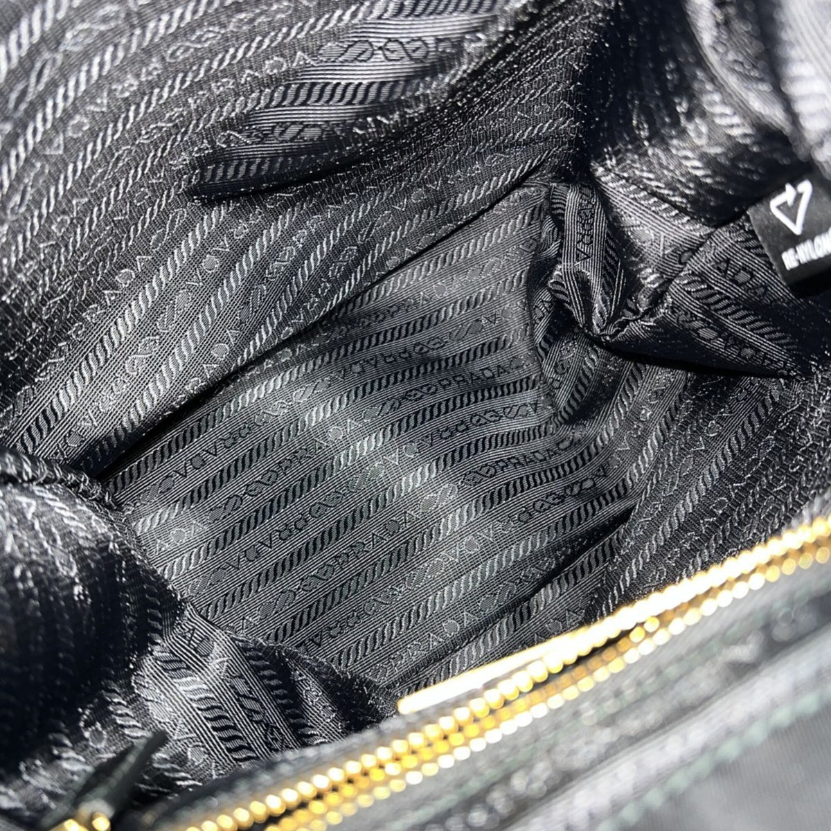 Prada Black Nylon Handbag (Pre-Owned)