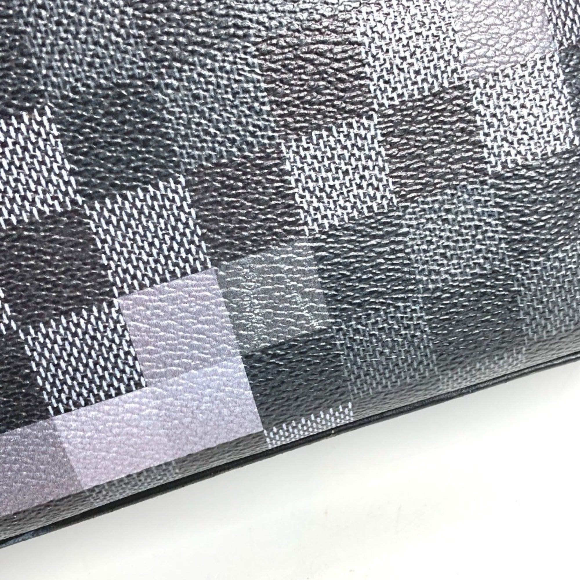 Louis Vuitton Black Damier Graphite Shoulder Bag (Pre-Owned)