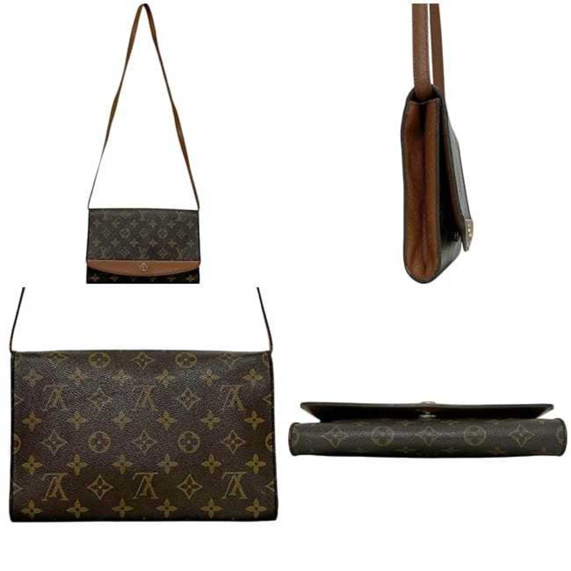 Louis Vuitton Monogram Brown Monogram Shoulder Bag (Pre-Owned)