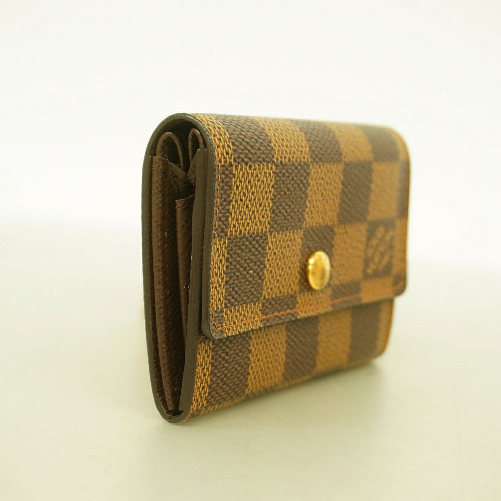 Louis Vuitton Ebene Coin Purse/Coin Case (Pre-Owned)