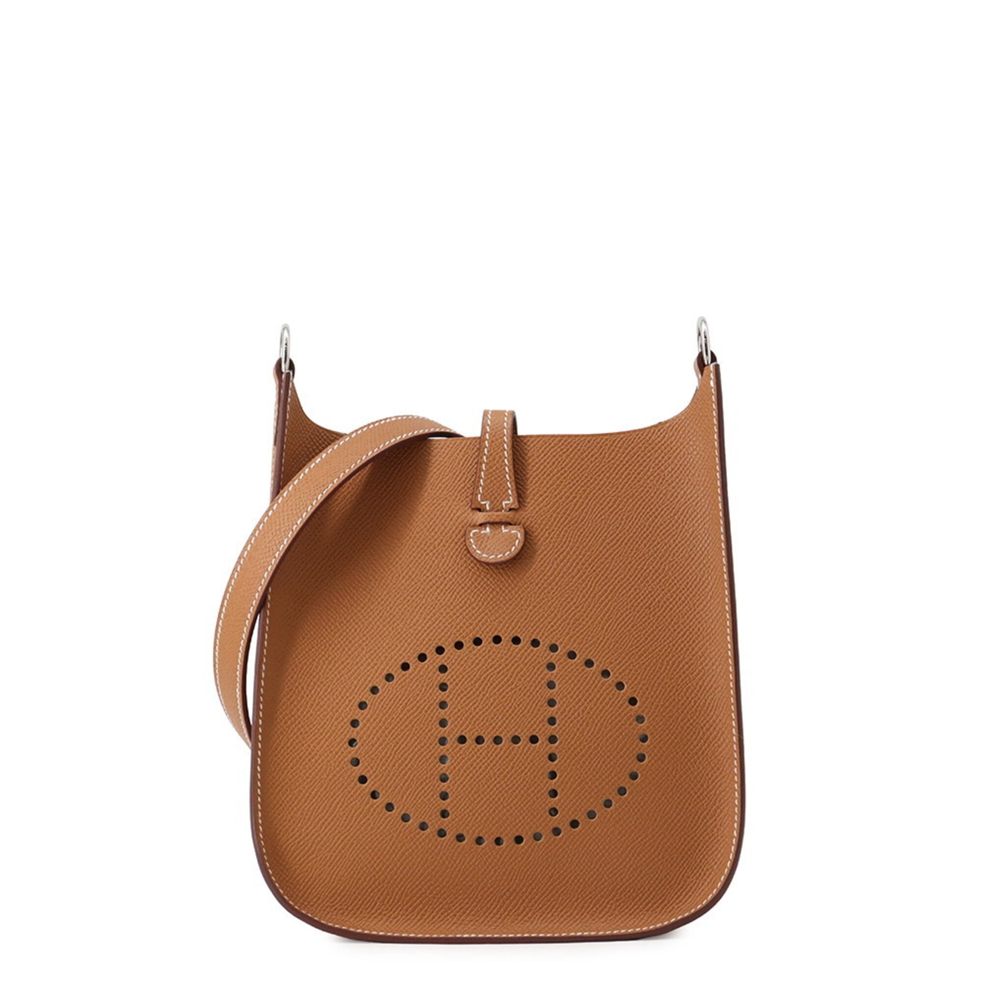 Hermes Sellier Gold Epsom Leather Handbag (Pre-Owned)
