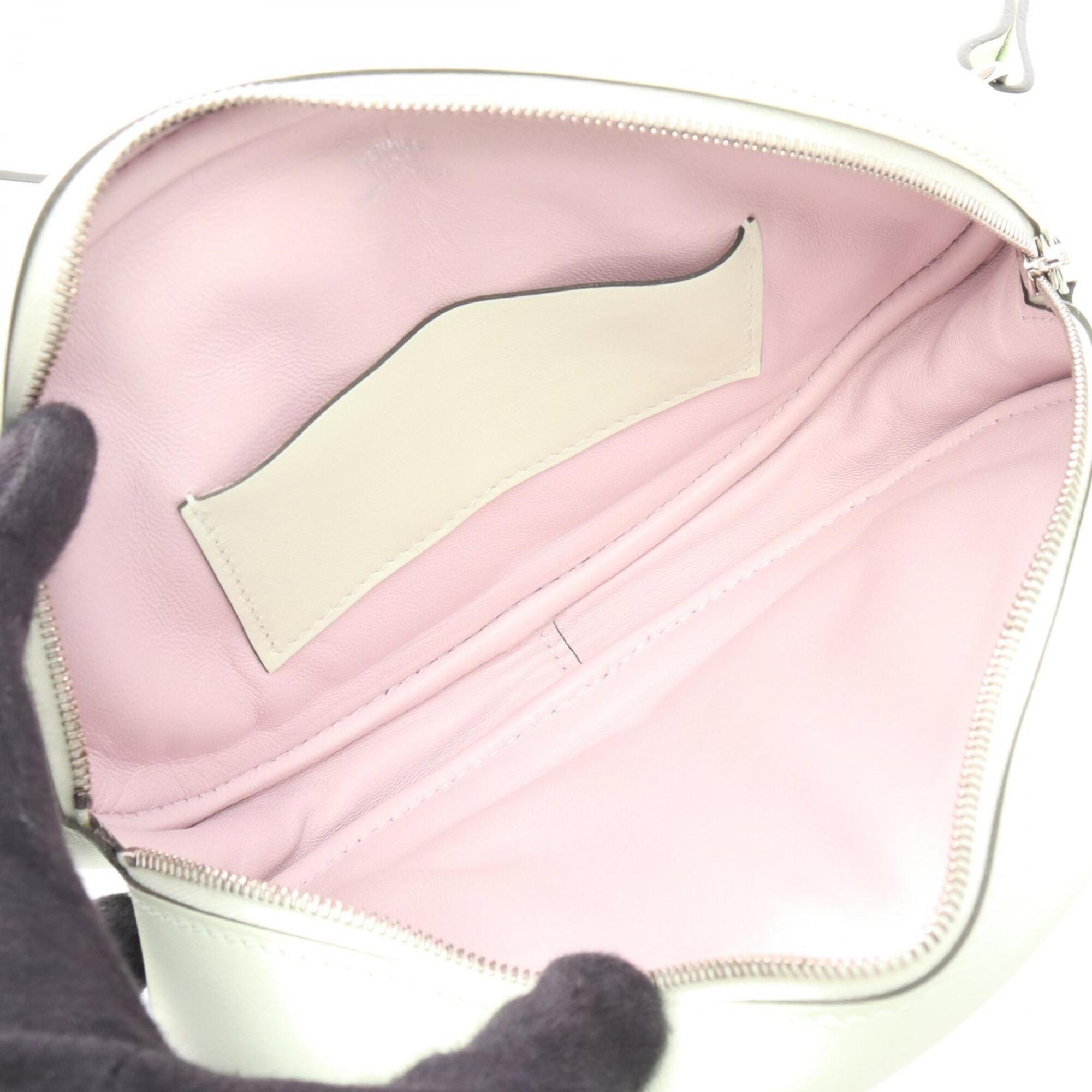 Hermes Green Swift Leather Fanny Pack Handbag (Pre-Owned)