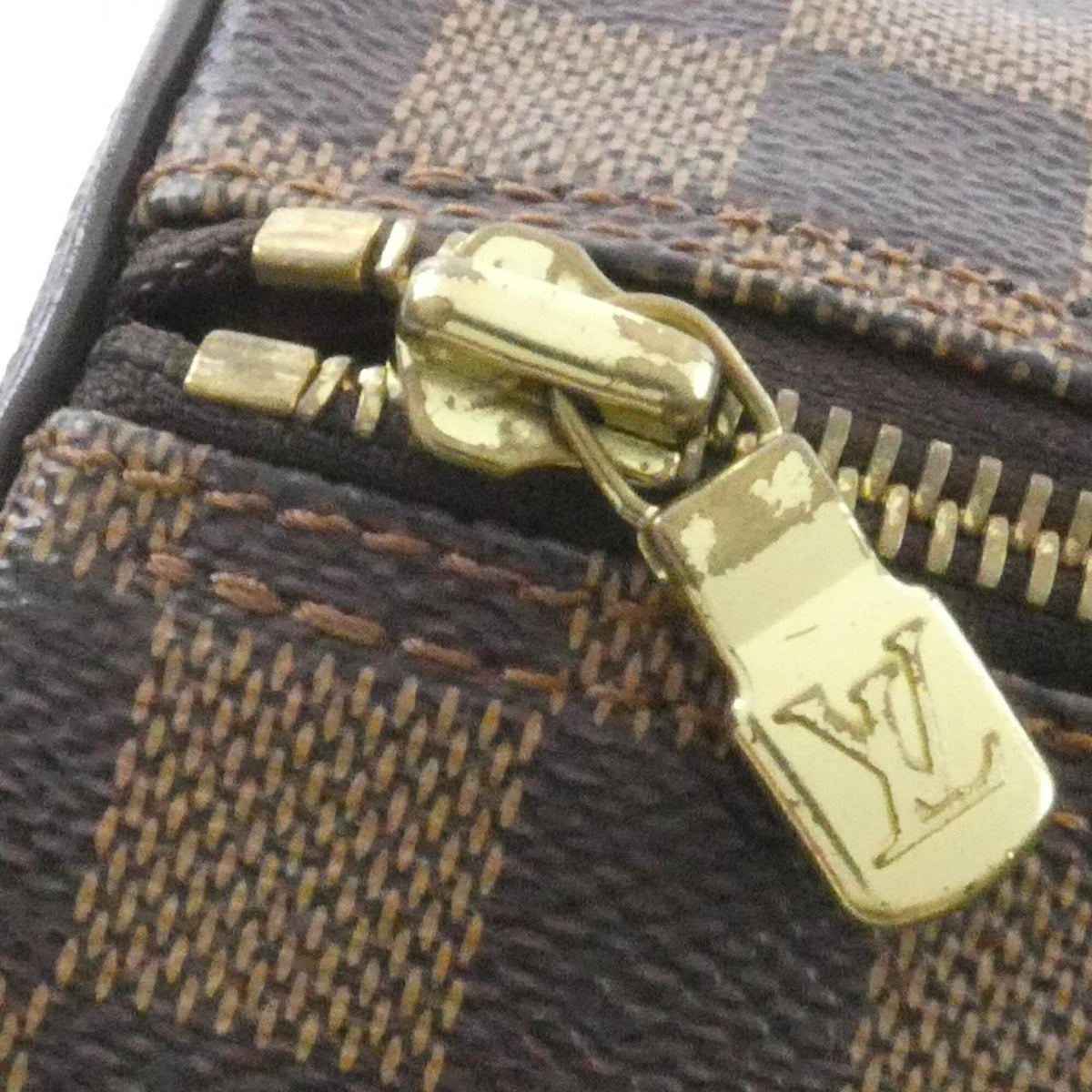 Louis Vuitton Ebene Coated Canvas Handbag (Pre-Owned)