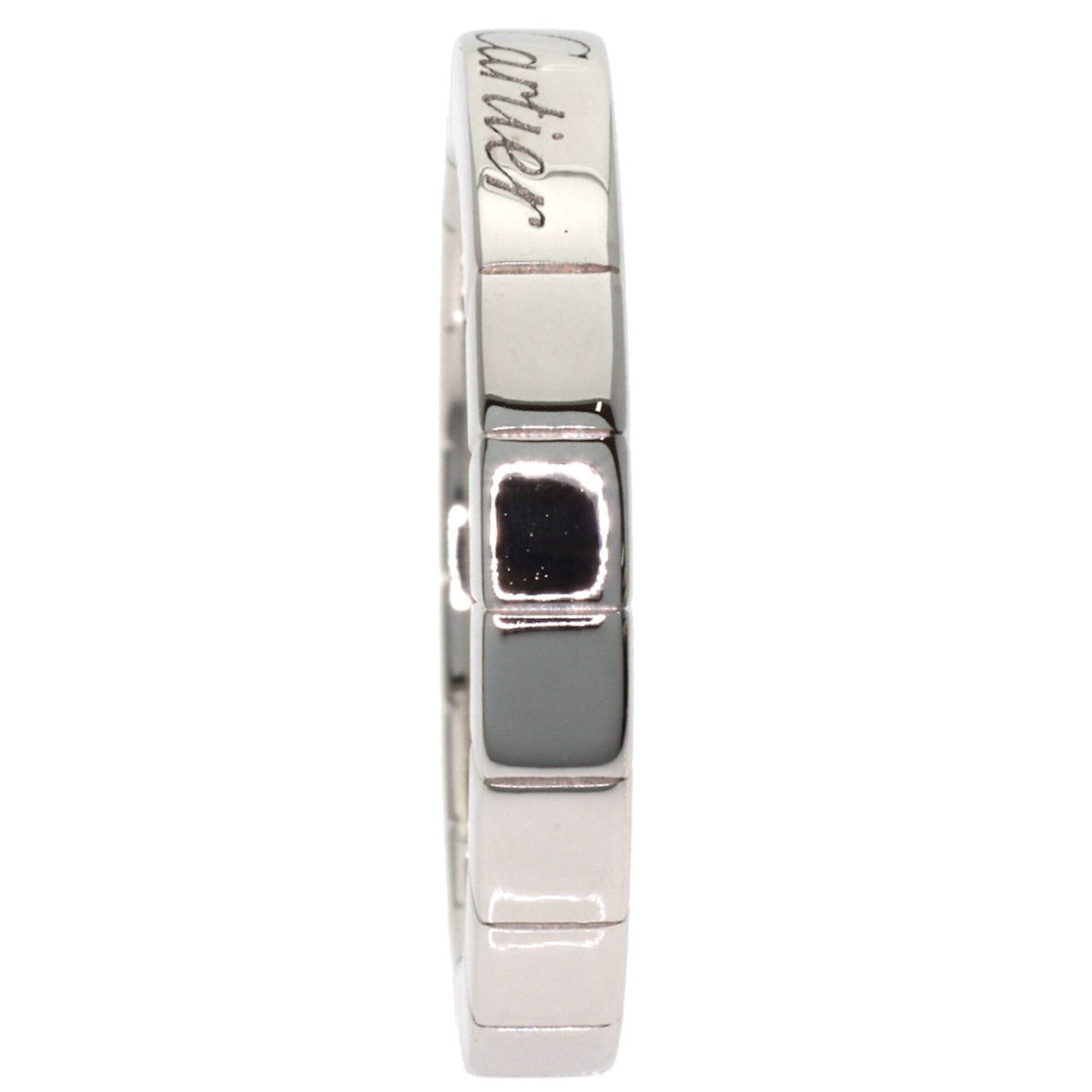 Cartier Lanieres White Gold (18K) Band Ring (Pre-Owned)