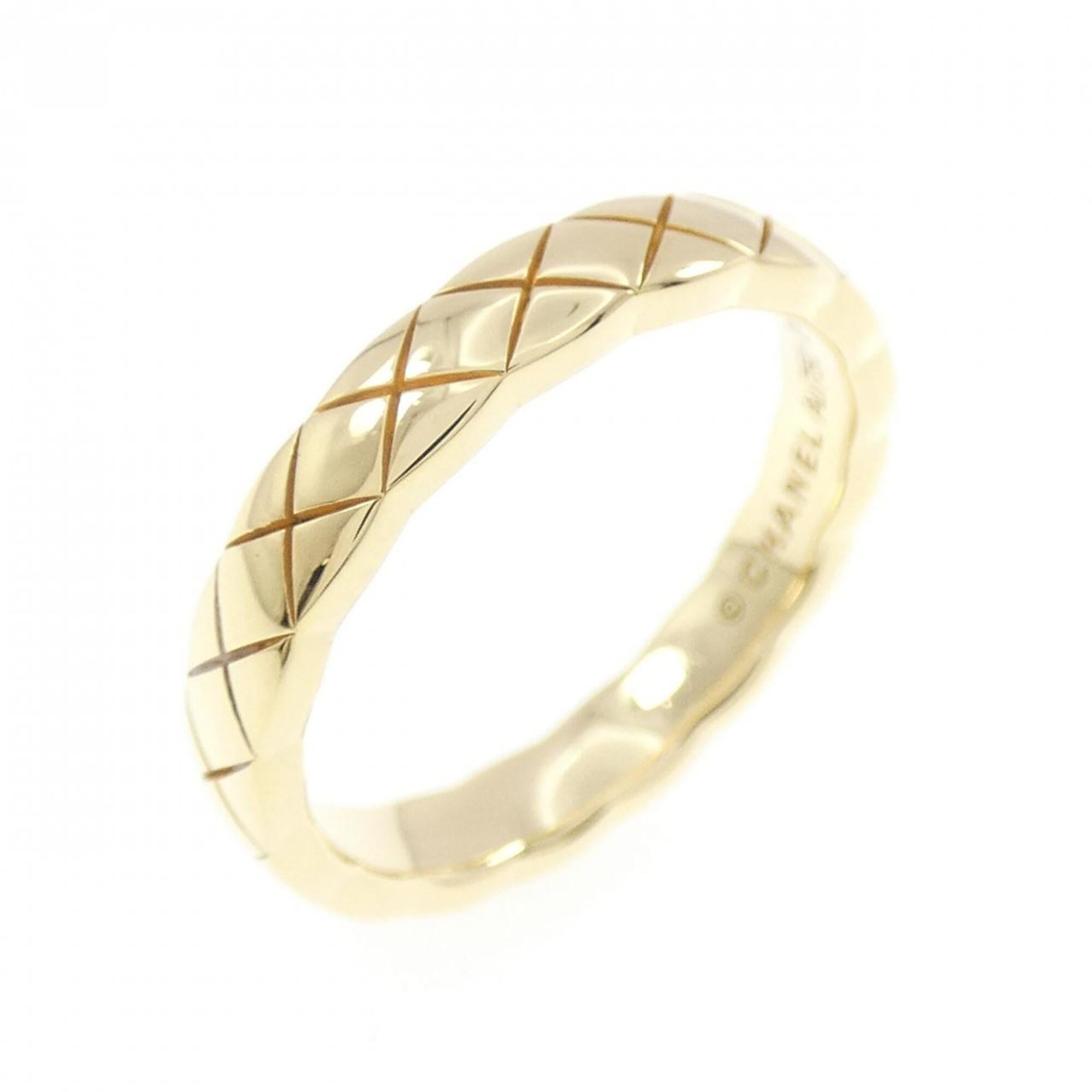 Chanel Yellow Gold (18K) Band Ring (Pre-Owned)