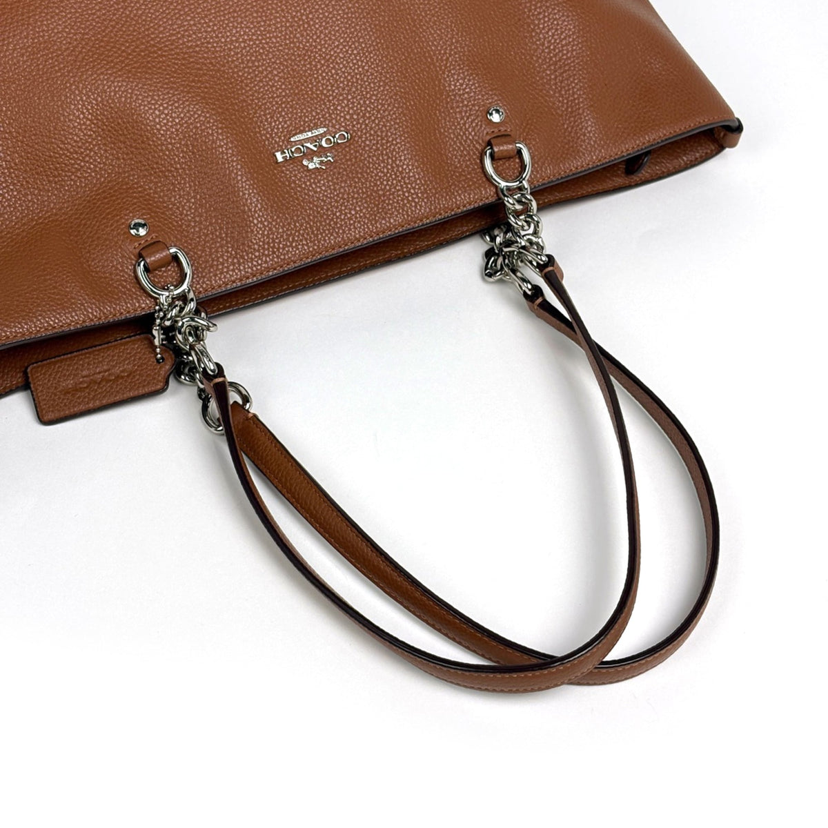 Coach Brown Leather Tote Bag (Pre-Owned)