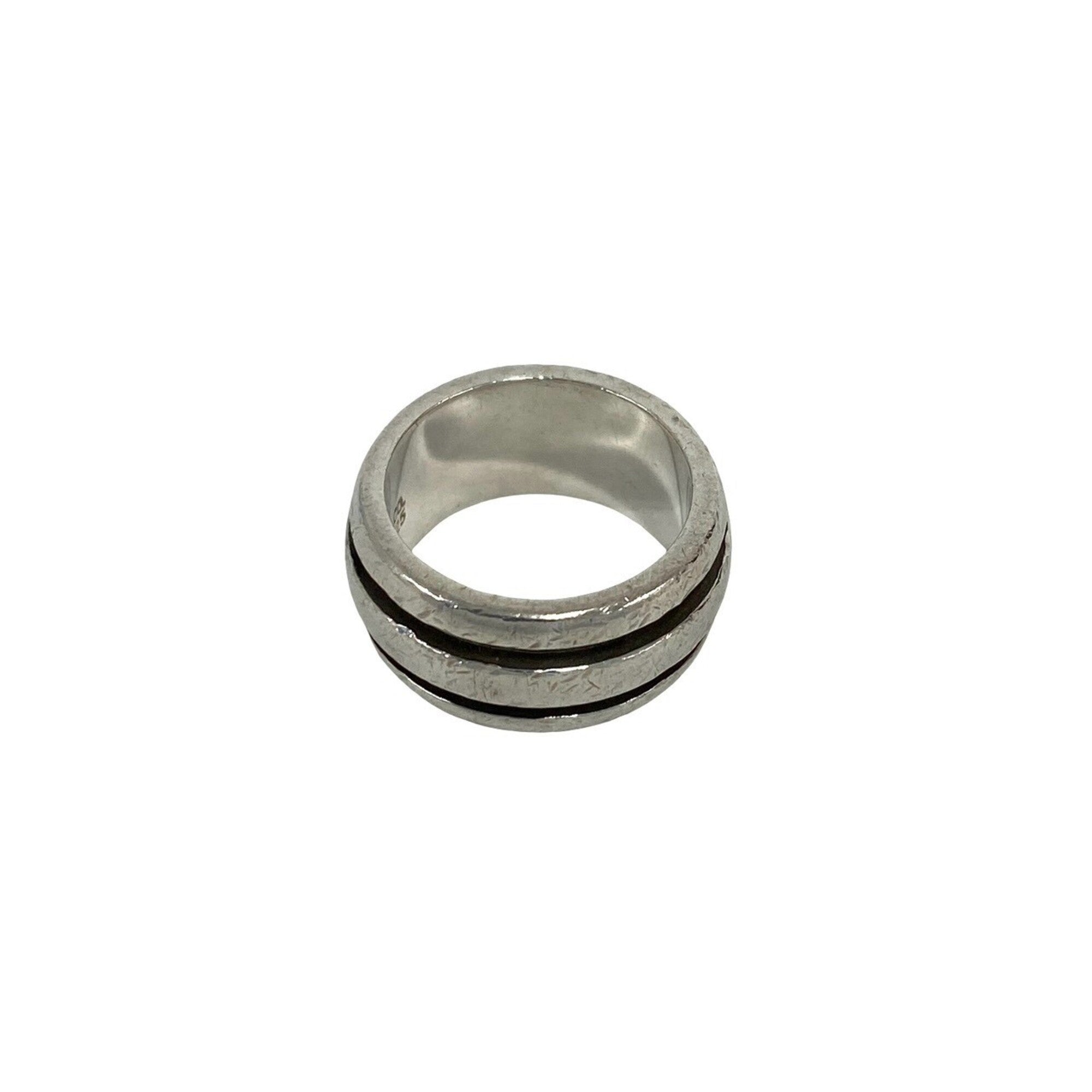 Tiffany Silver Silver 925 Band Ring (Pre-Owned)