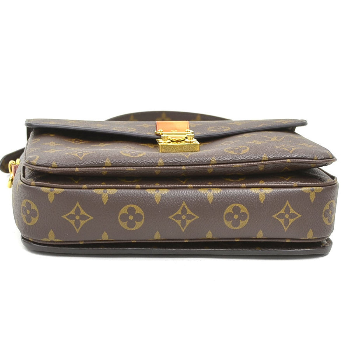 Louis Vuitton Brown Monogram Monogram Pochette Shoulder Bag (Pre-Owned)