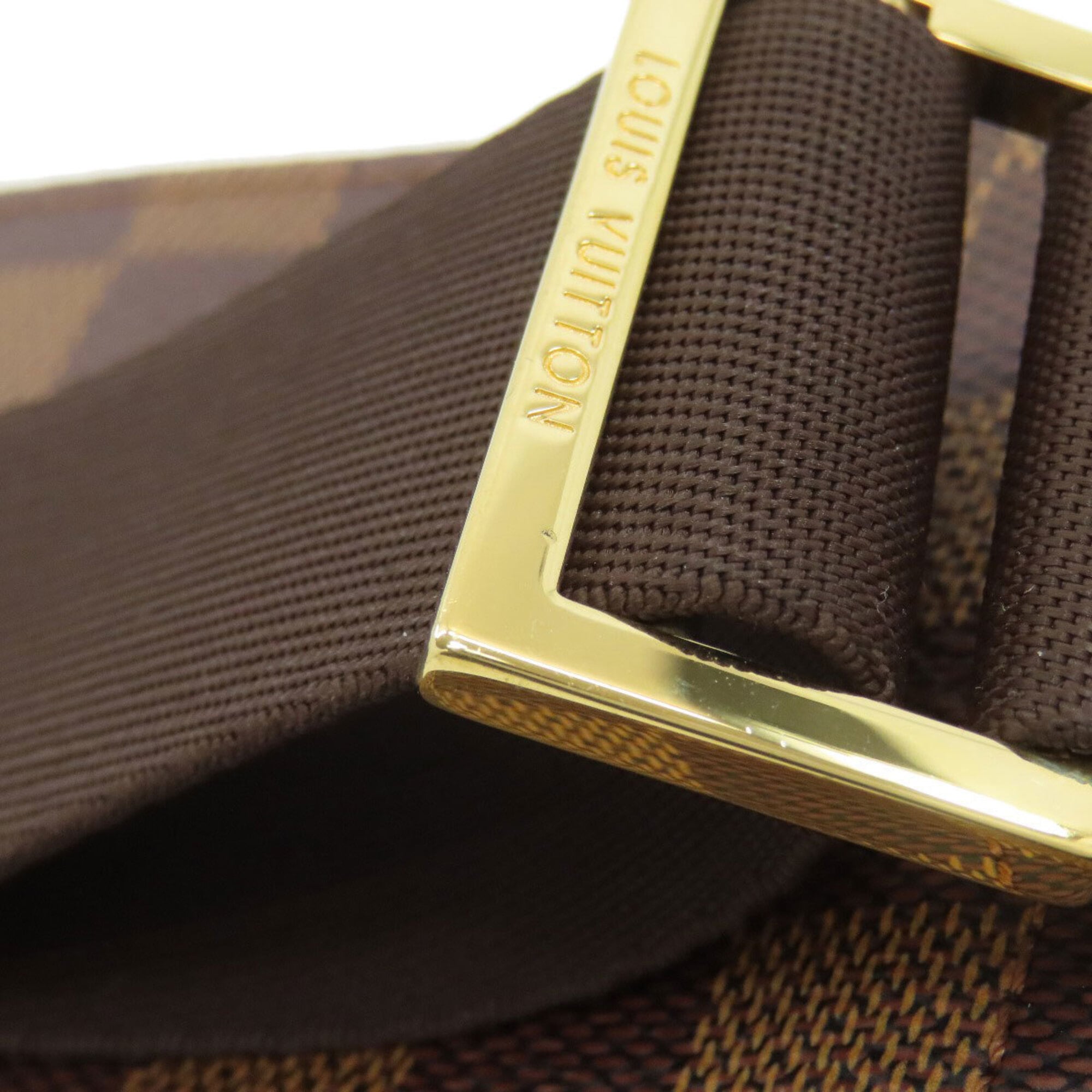Louis Vuitton Damier Canvas Ebene Damier Canvas Sling Bag (Pre-Owned)