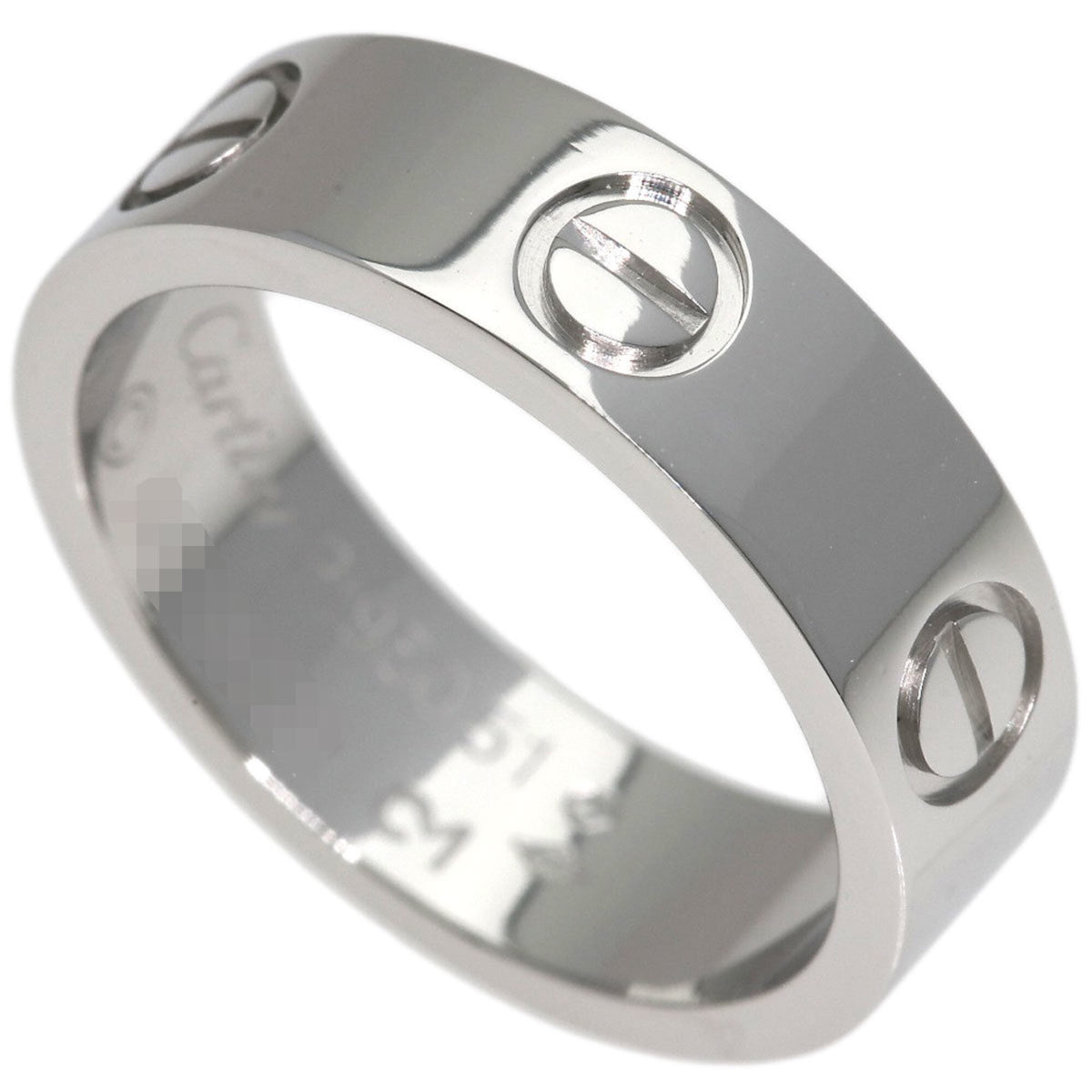 Cartier Platinum 950 Band Ring (Pre-Owned)