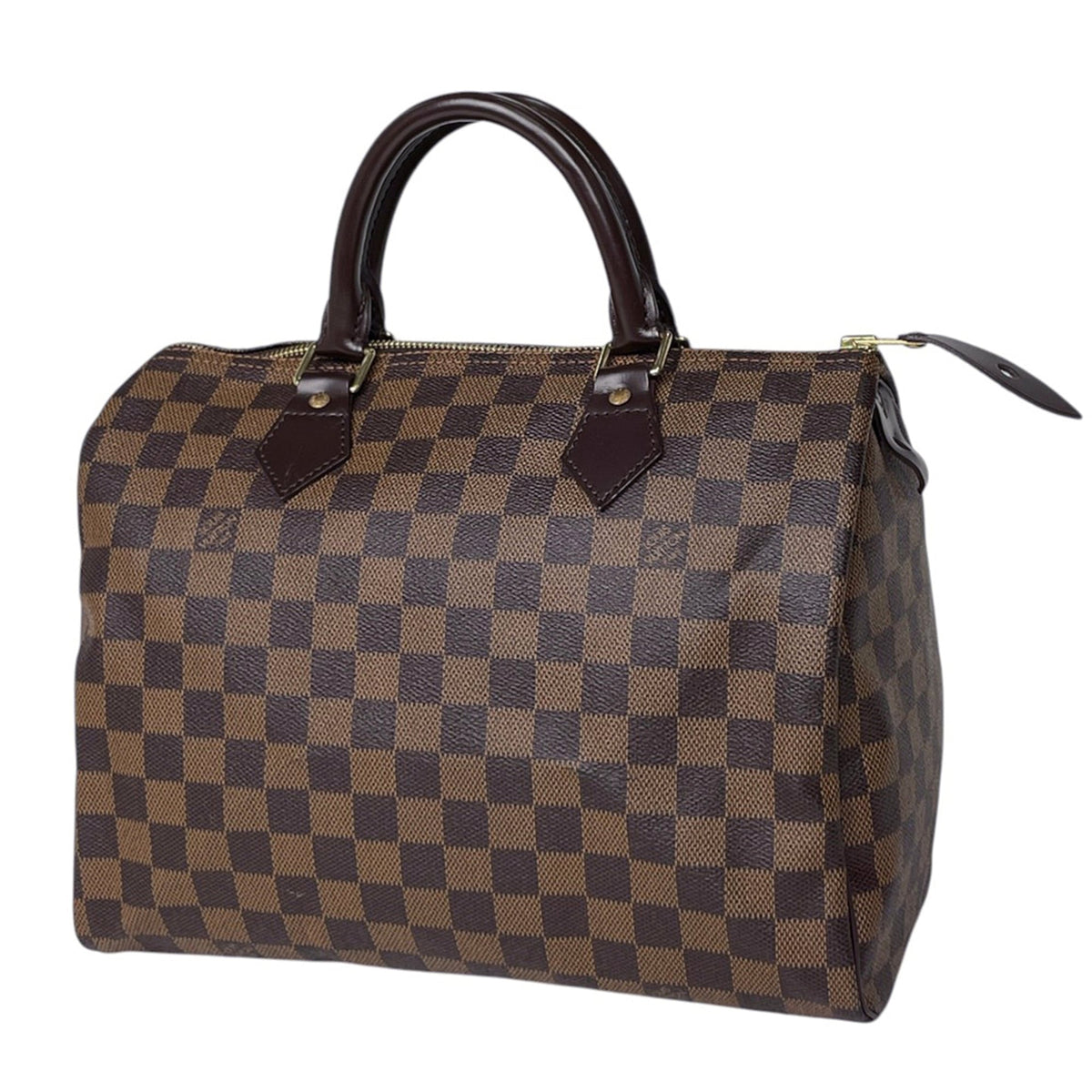 Louis Vuitton Brown Damier Canvas Handbag (Pre-Owned)