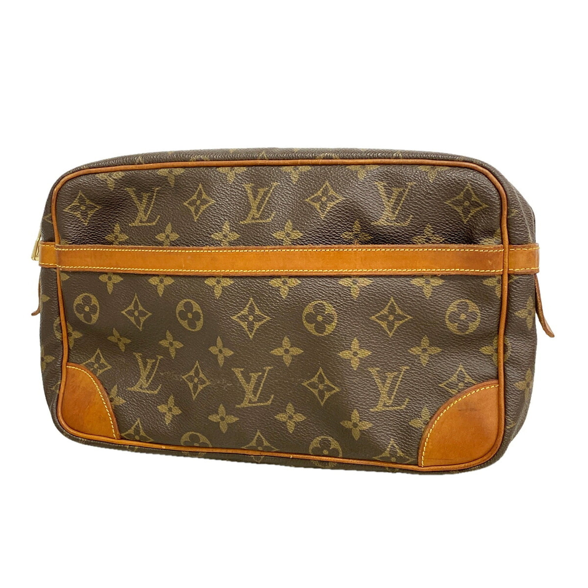 Louis Vuitton Brown Clutch Bag (Pre-Owned)