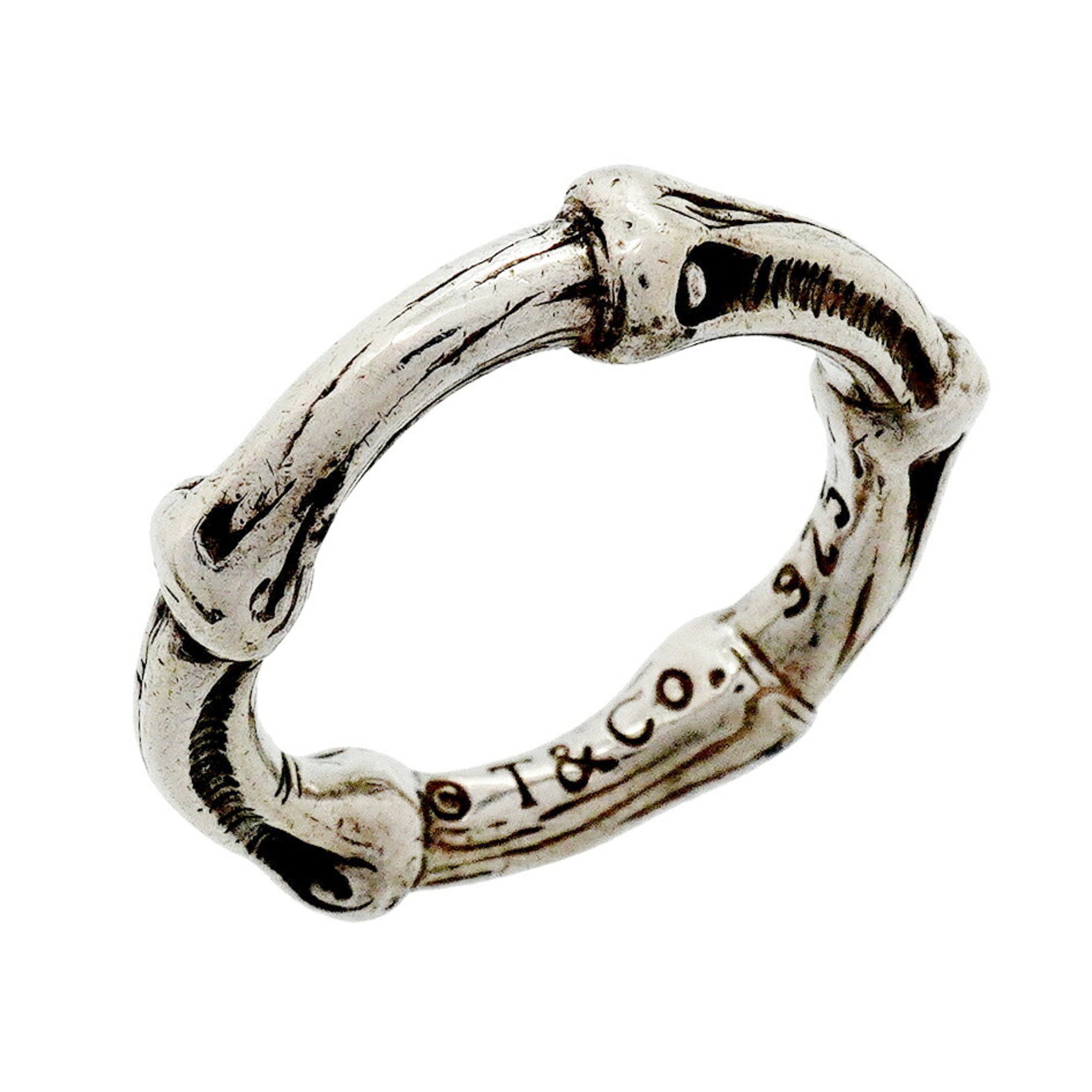 Tiffany Silver 925 Band Ring (Pre-Owned)