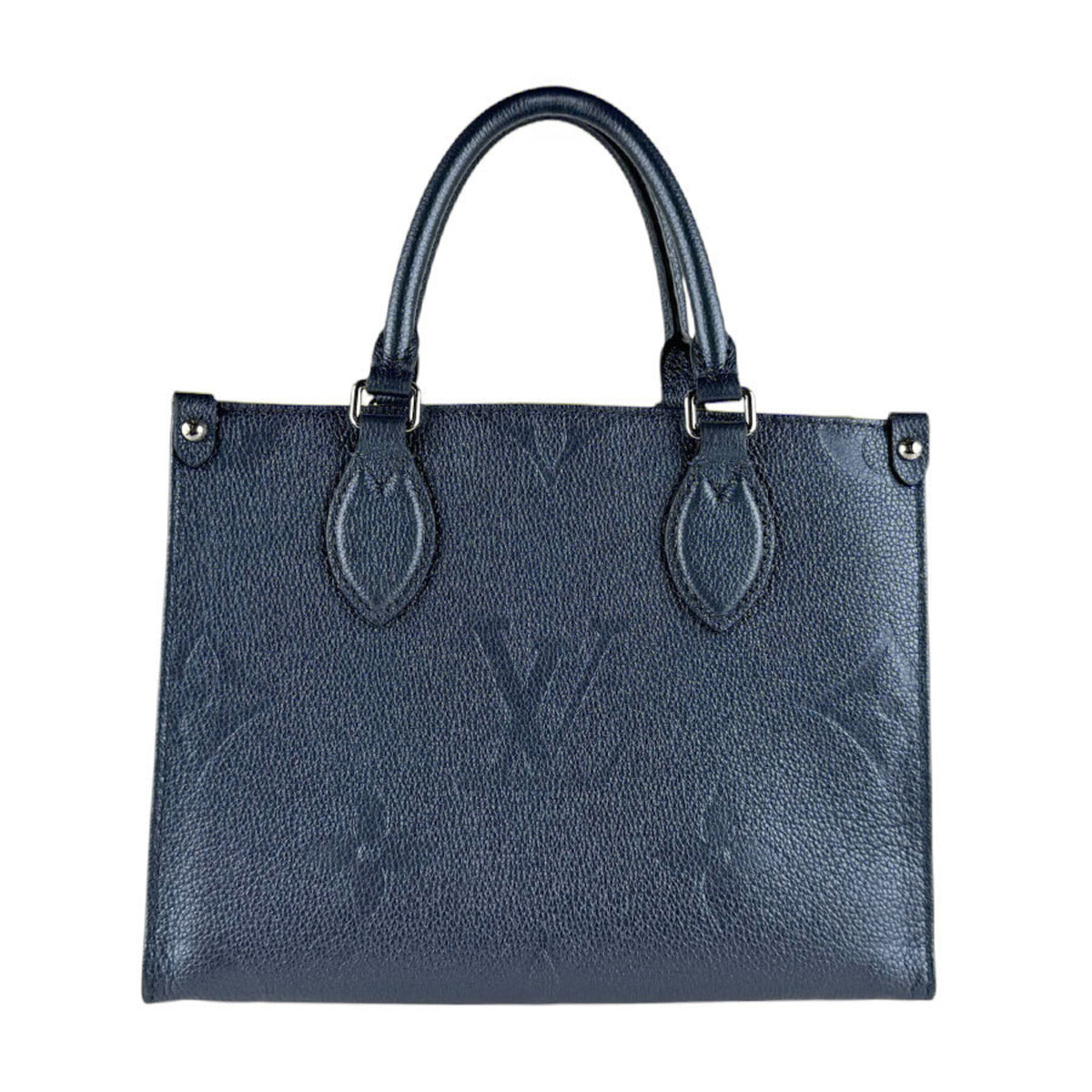 Louis Vuitton Metallic Blue Monogram Empreinte Handbag Shoulder Bag (Pre-Owned)