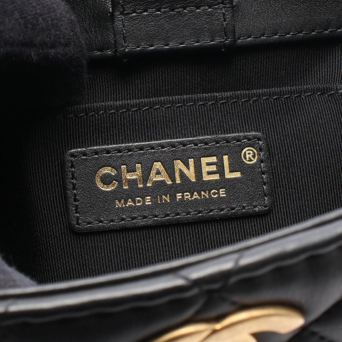 Chanel Matelasse Black Bordeaux Leather Handbag Shoulder Bag (Pre-Owned)
