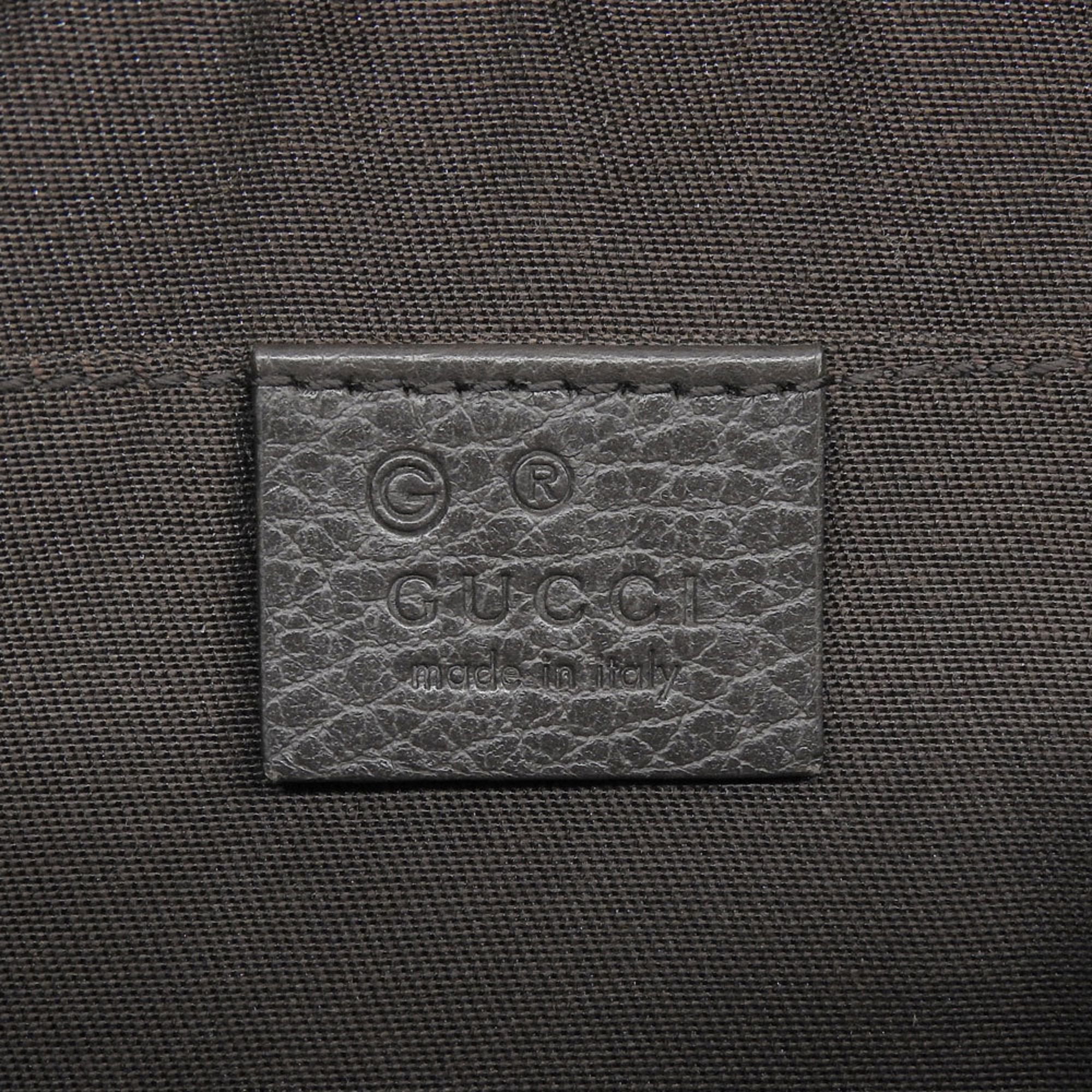Gucci Beige Canvas Pouch Sling Bag (Pre-Owned)