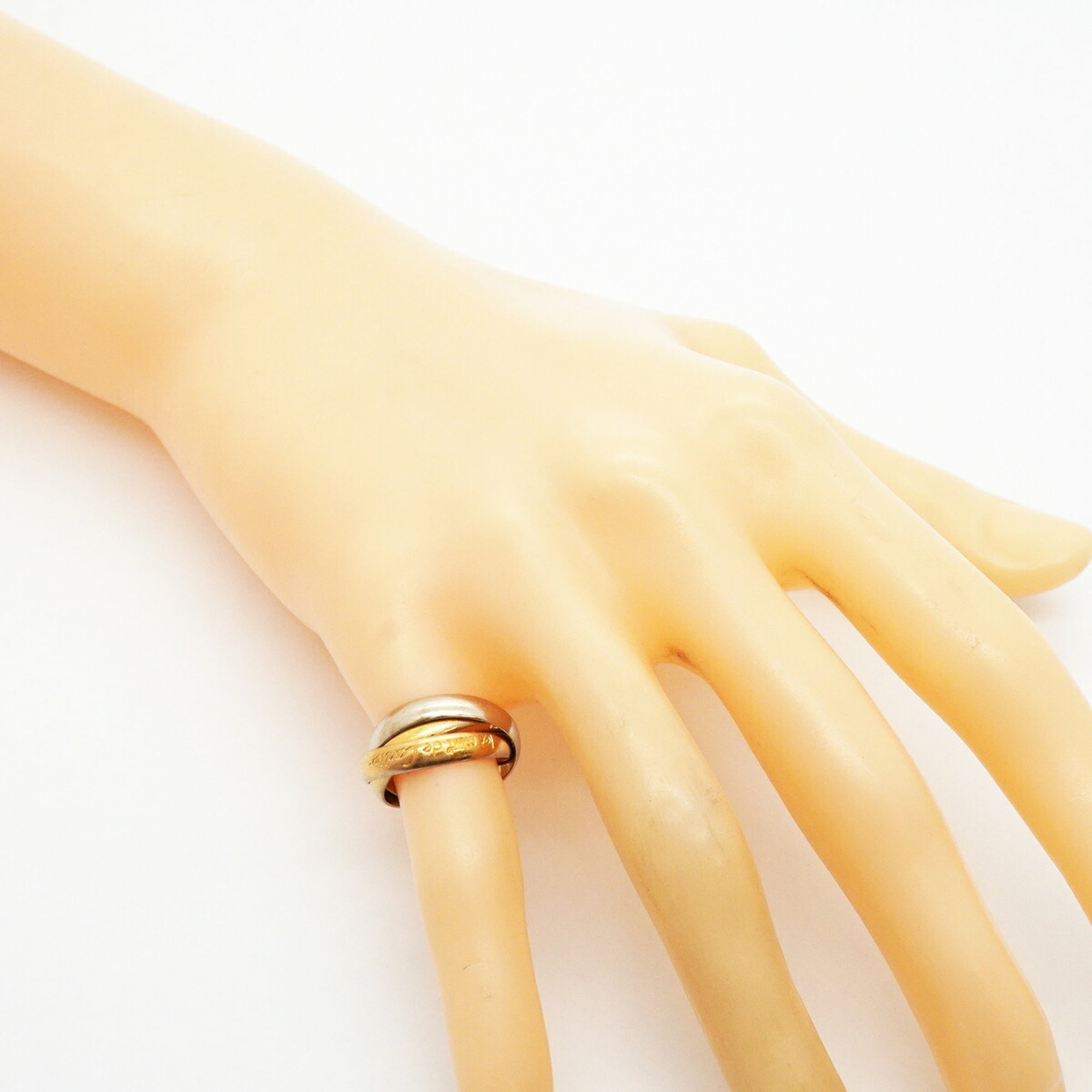 Cartier Yellow Gold (18K) Pink Gold (18K) White Gold (18K) Band Ring (Pre-Owned)