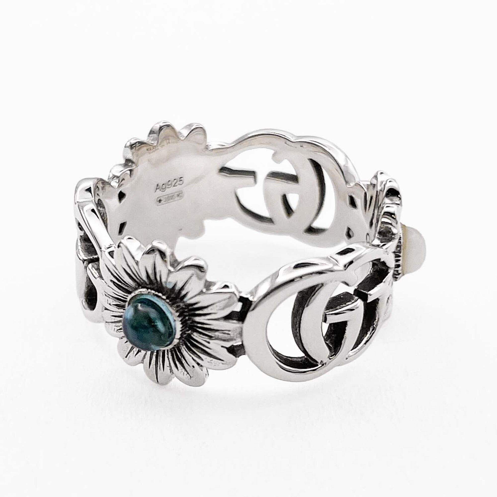 Gucci Silver Silver 925 Band Ring (Pre-Owned)