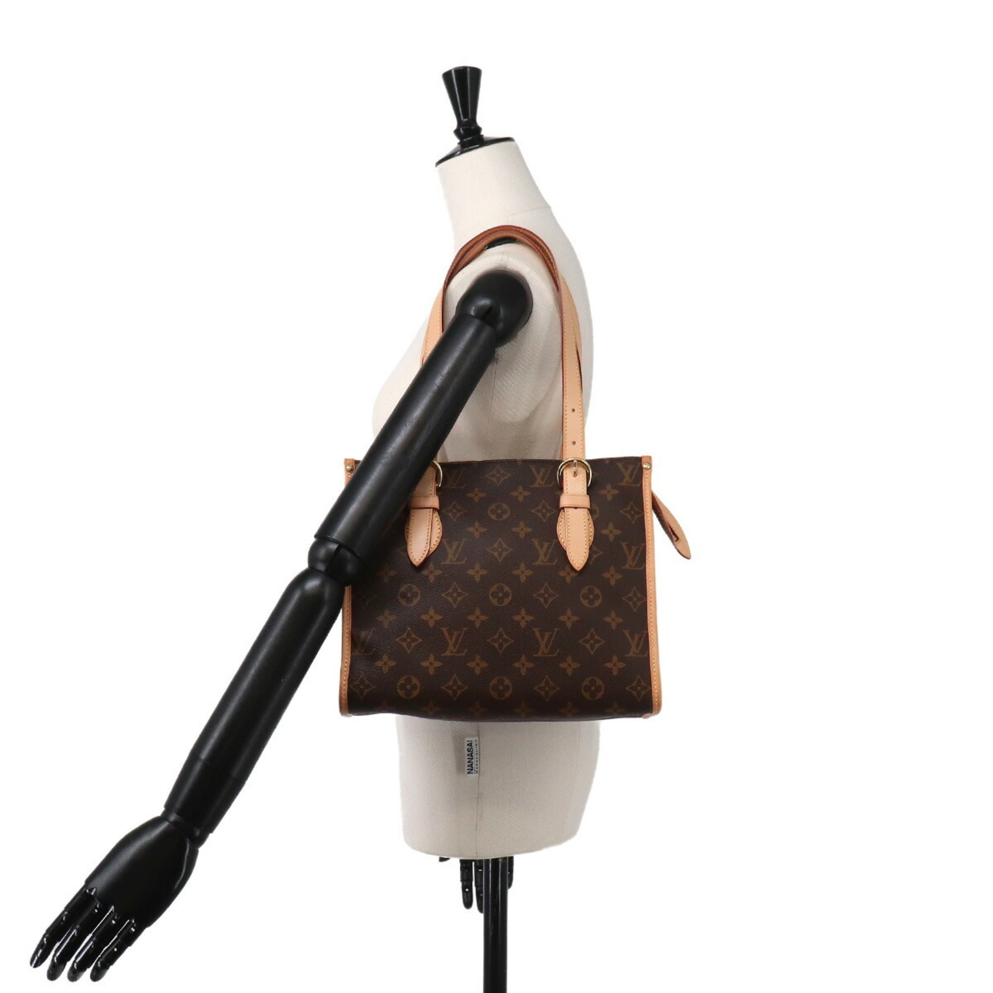 Louis Vuitton Brown Monogram Monogram Handbag Tote Bag (Pre-Owned)