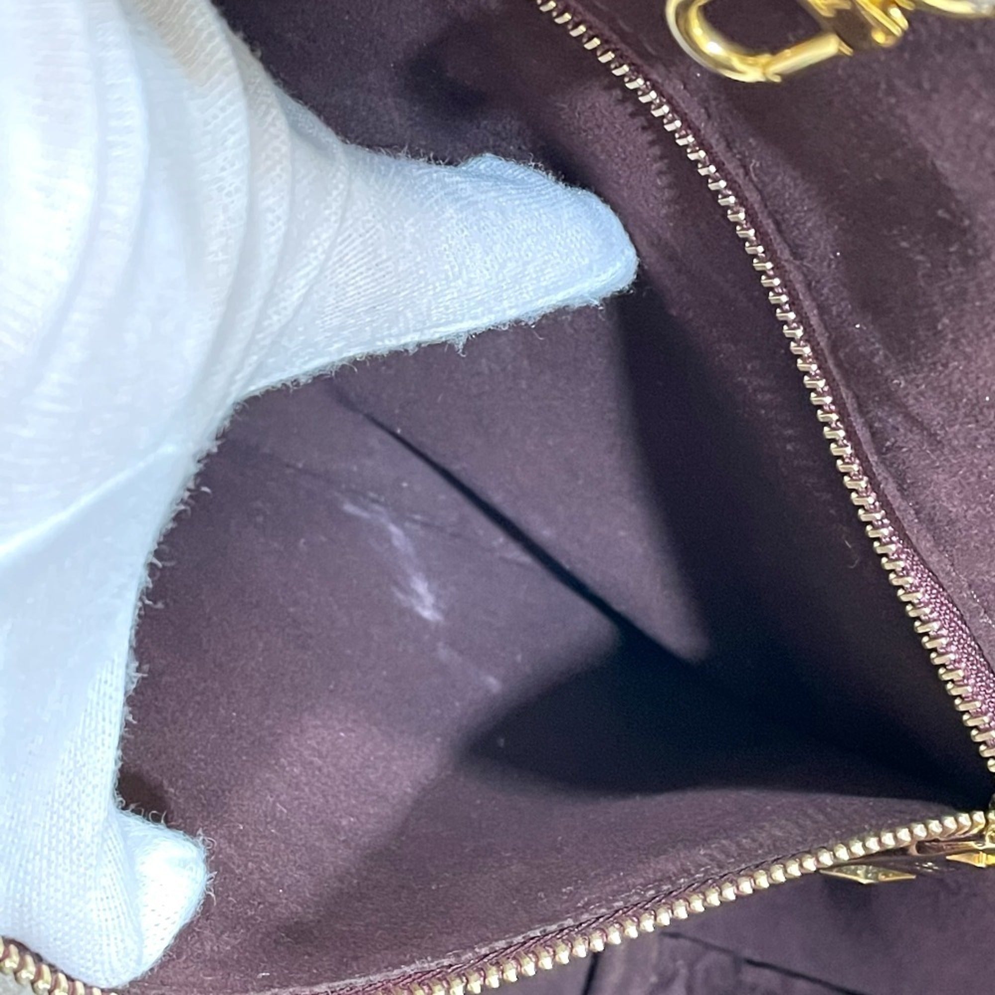 Louis Vuitton Grayish Monogram Empreinte Shoulder Bag Tote Bag (Pre-Owned)