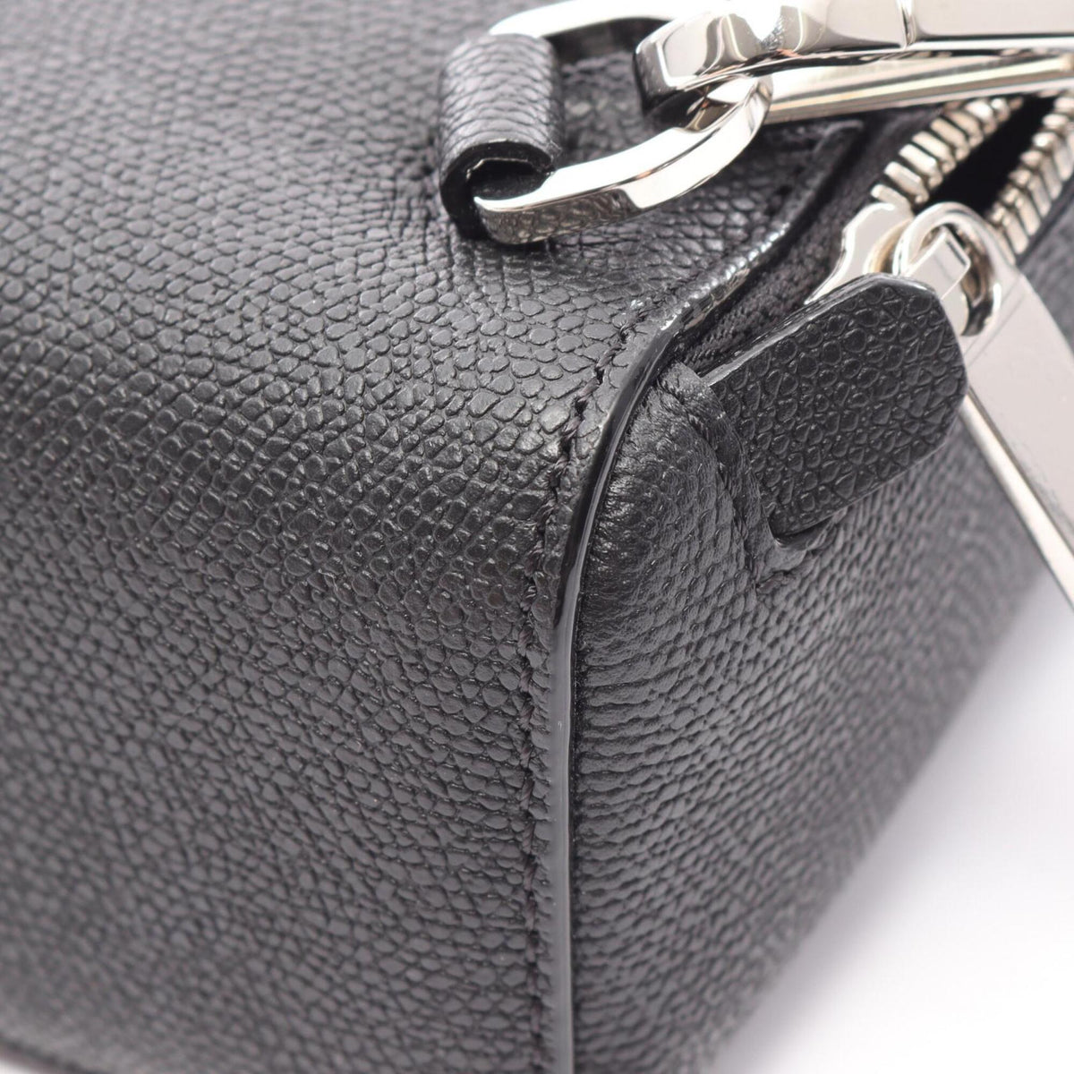 Valextra Black Leather Fanny Pack (Pre-Owned)
