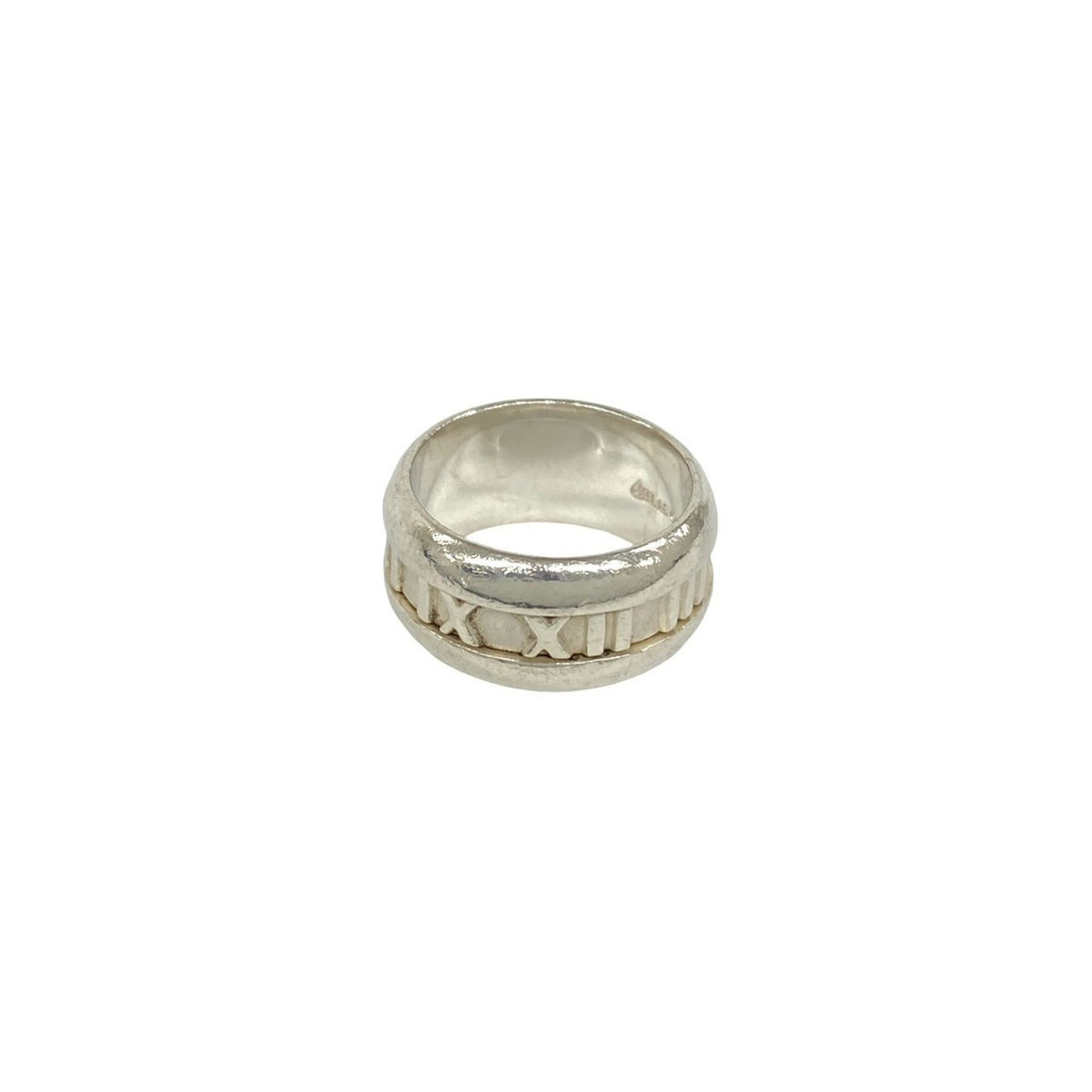 Tiffany Silver Silver 925 Band Ring (Pre-Owned)
