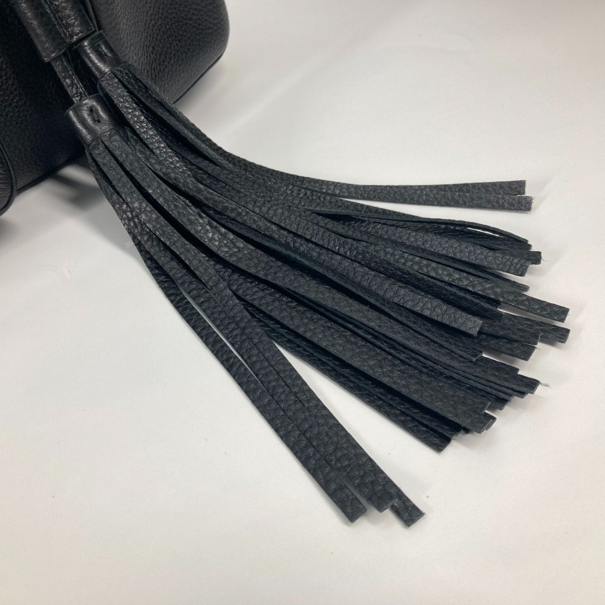 Gucci Black Leather Backpack (Pre-Owned)