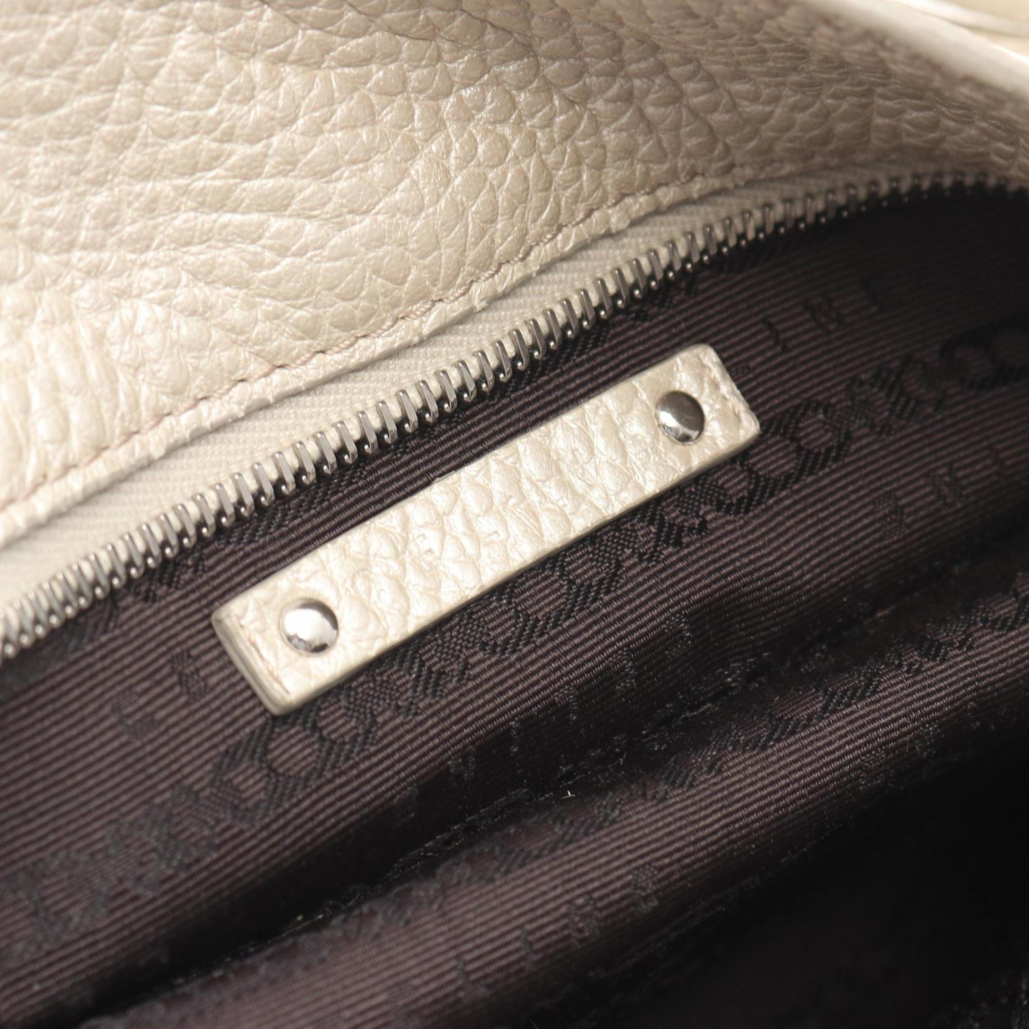 Celine White Leather Handbag (Pre-Owned)