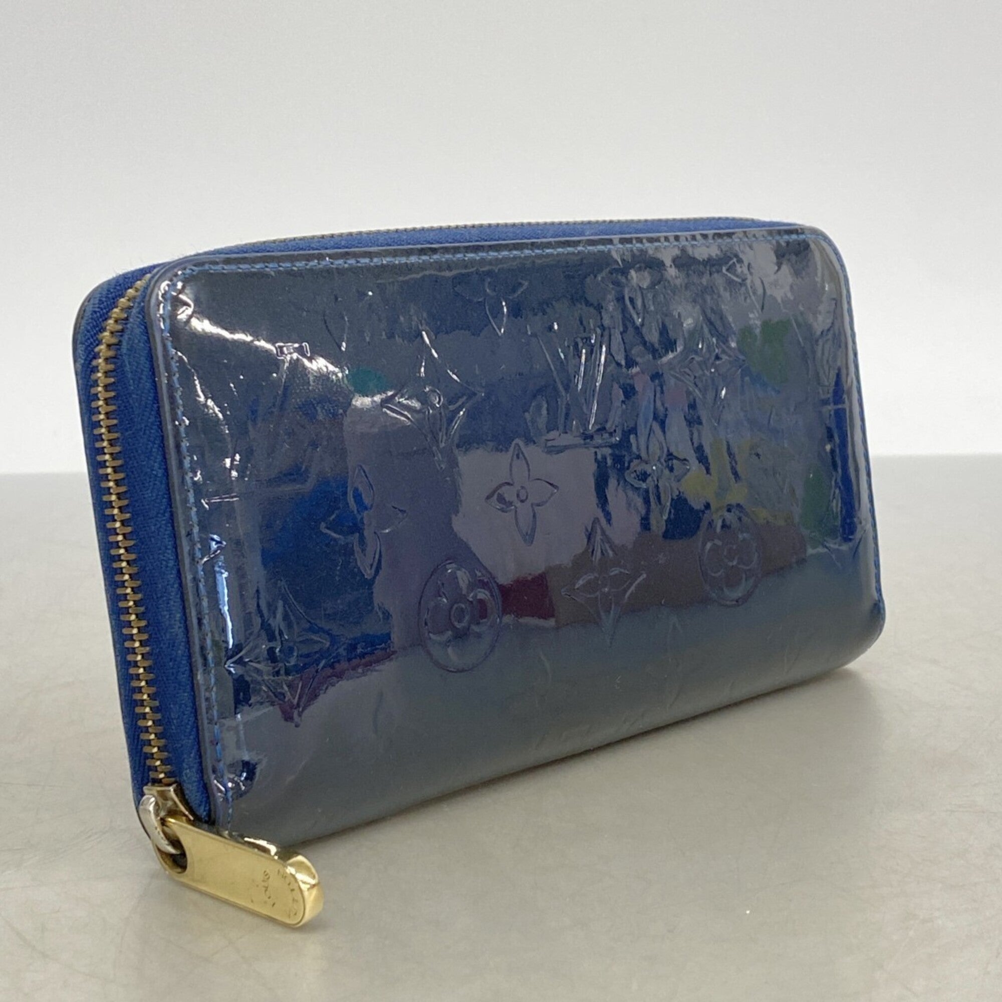 Louis Vuitton Grand Blue Long Wallet (Bi-Fold) (Pre-Owned)