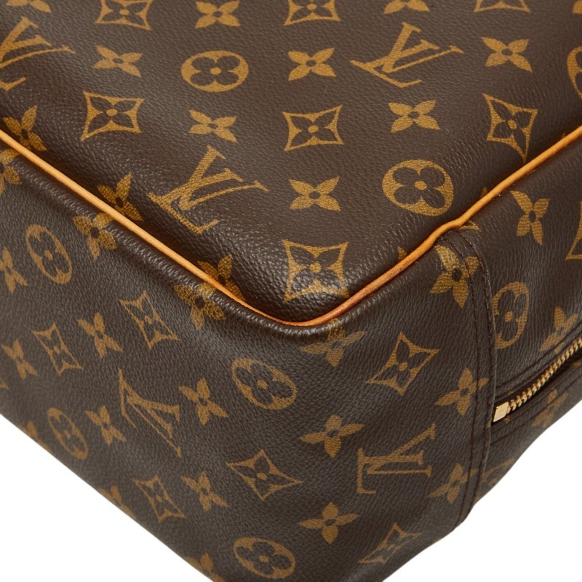 Louis Vuitton Brown Monogram Pvc Leather Handbag (Pre-Owned)