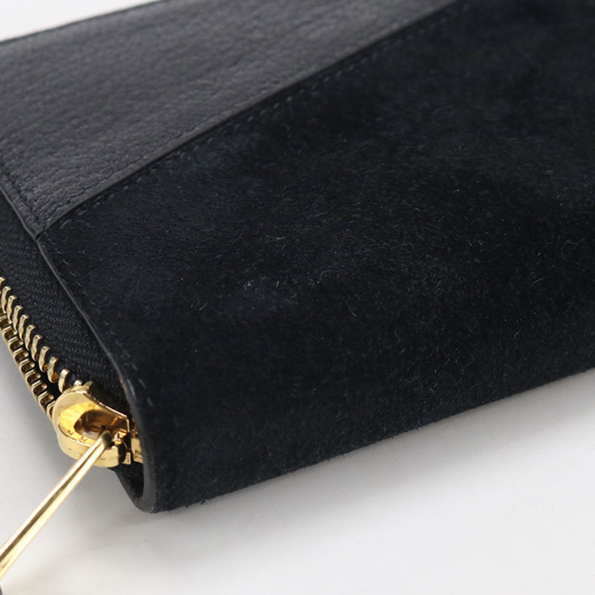 Loewe Black Leather Coin Purse/Coin Case (Pre-Owned)