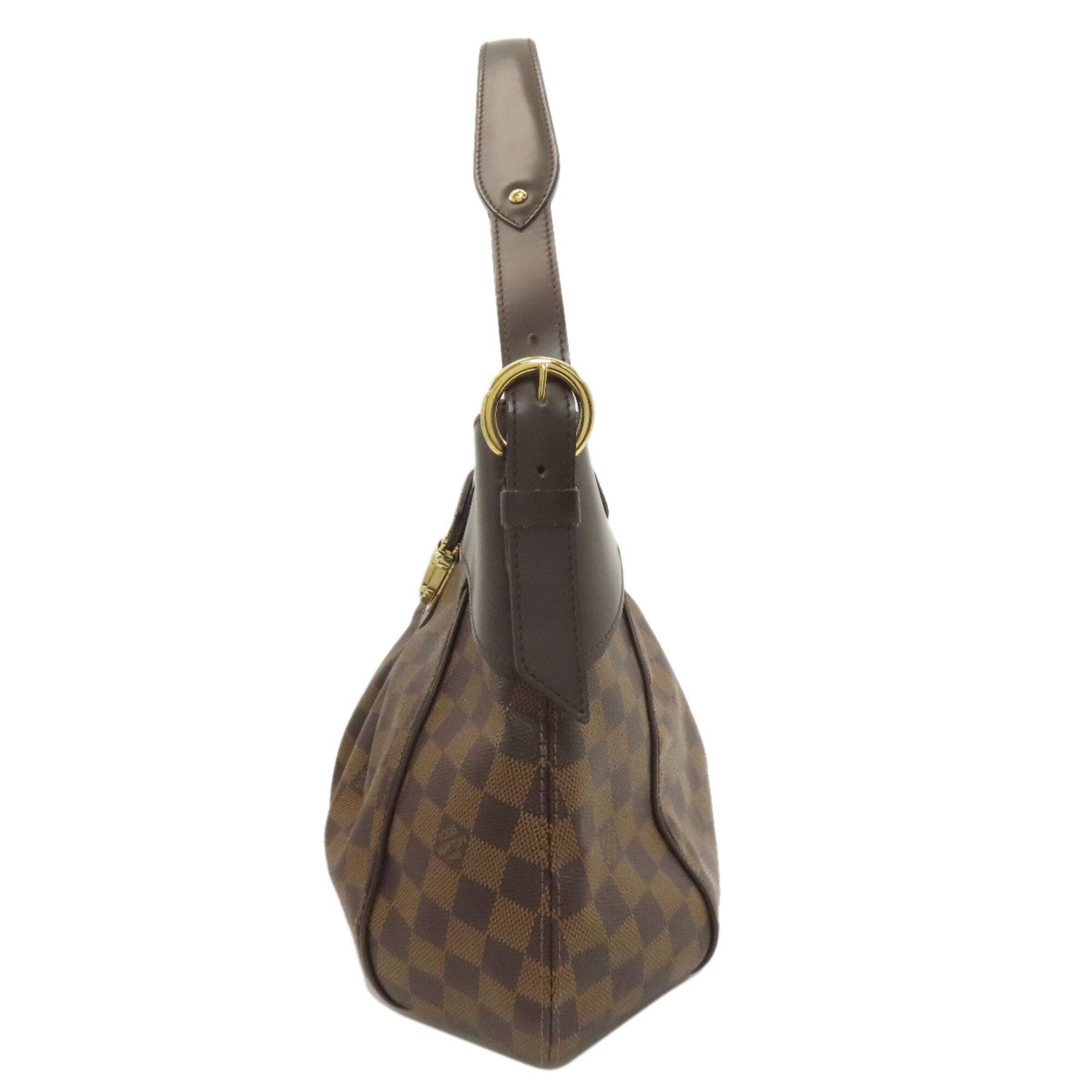 Louis Vuitton Brown Damier Canvas Ebene Damier Canvas Shoulder Bag (Pre-Owned)