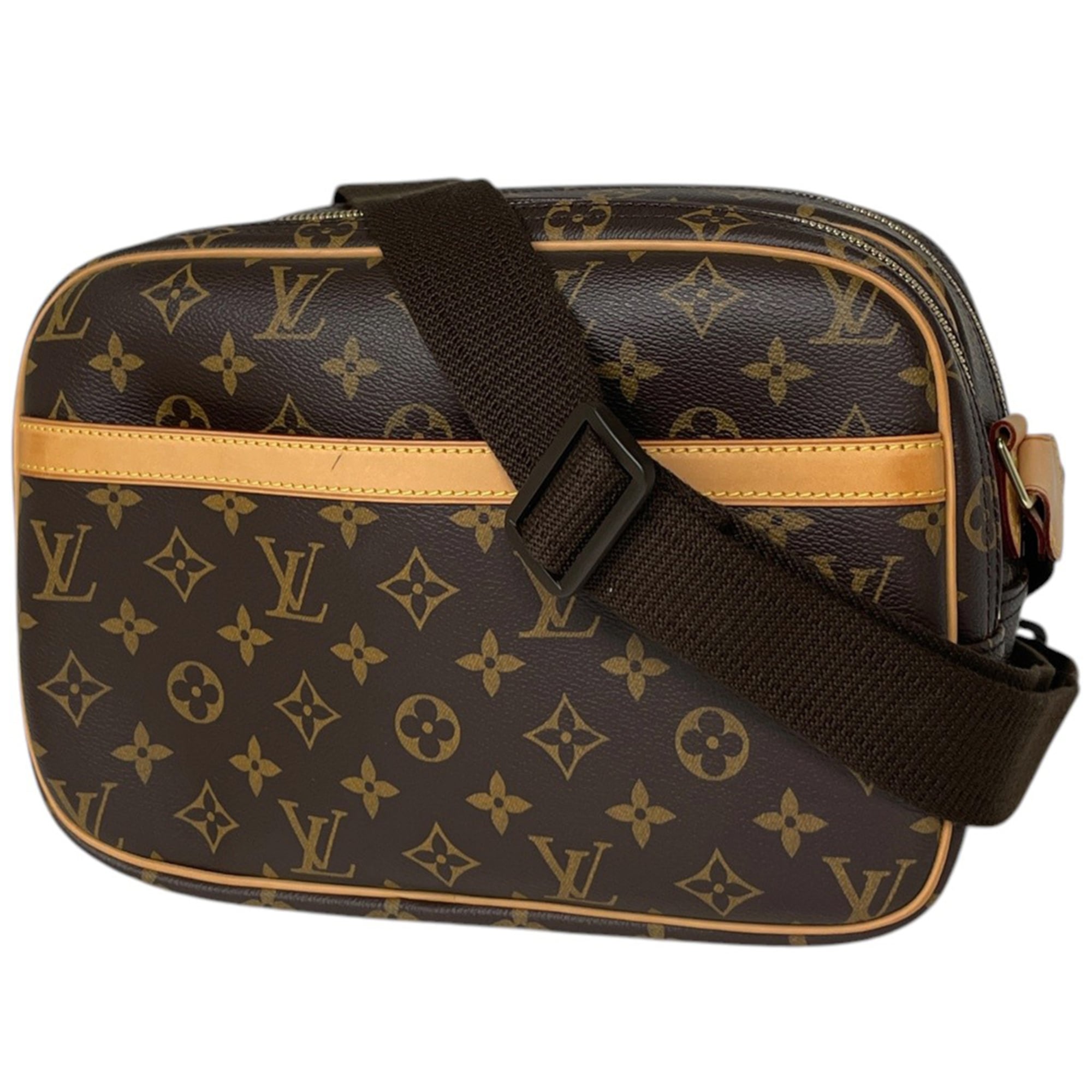 Louis Vuitton Brown Monogram Shoulder Bag (Pre-Owned)