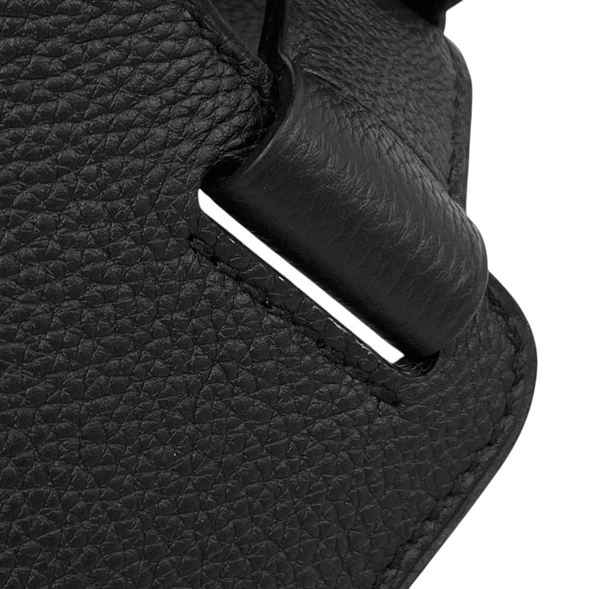 Hermes Black Togo Leather Backpack (Pre-Owned)