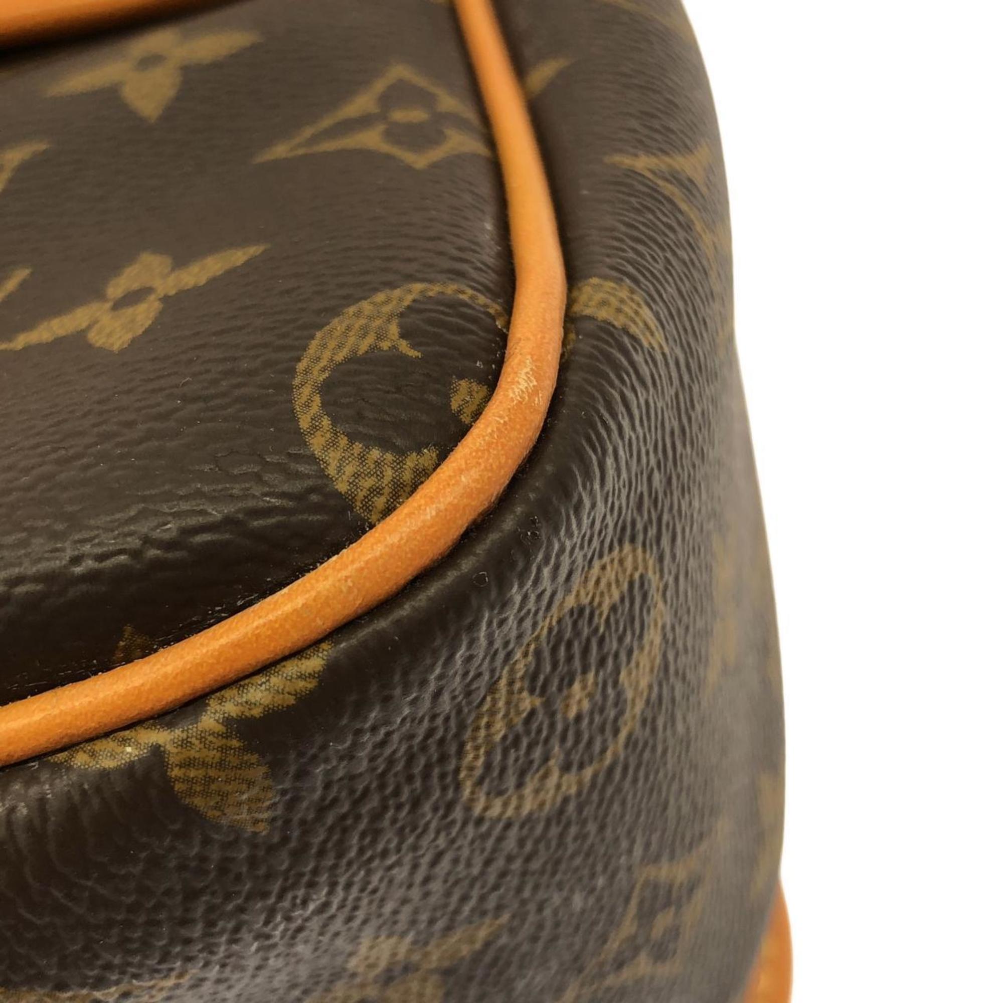 Louis Vuitton Brown Coated Canvas Shoulder Bag (Pre-Owned)