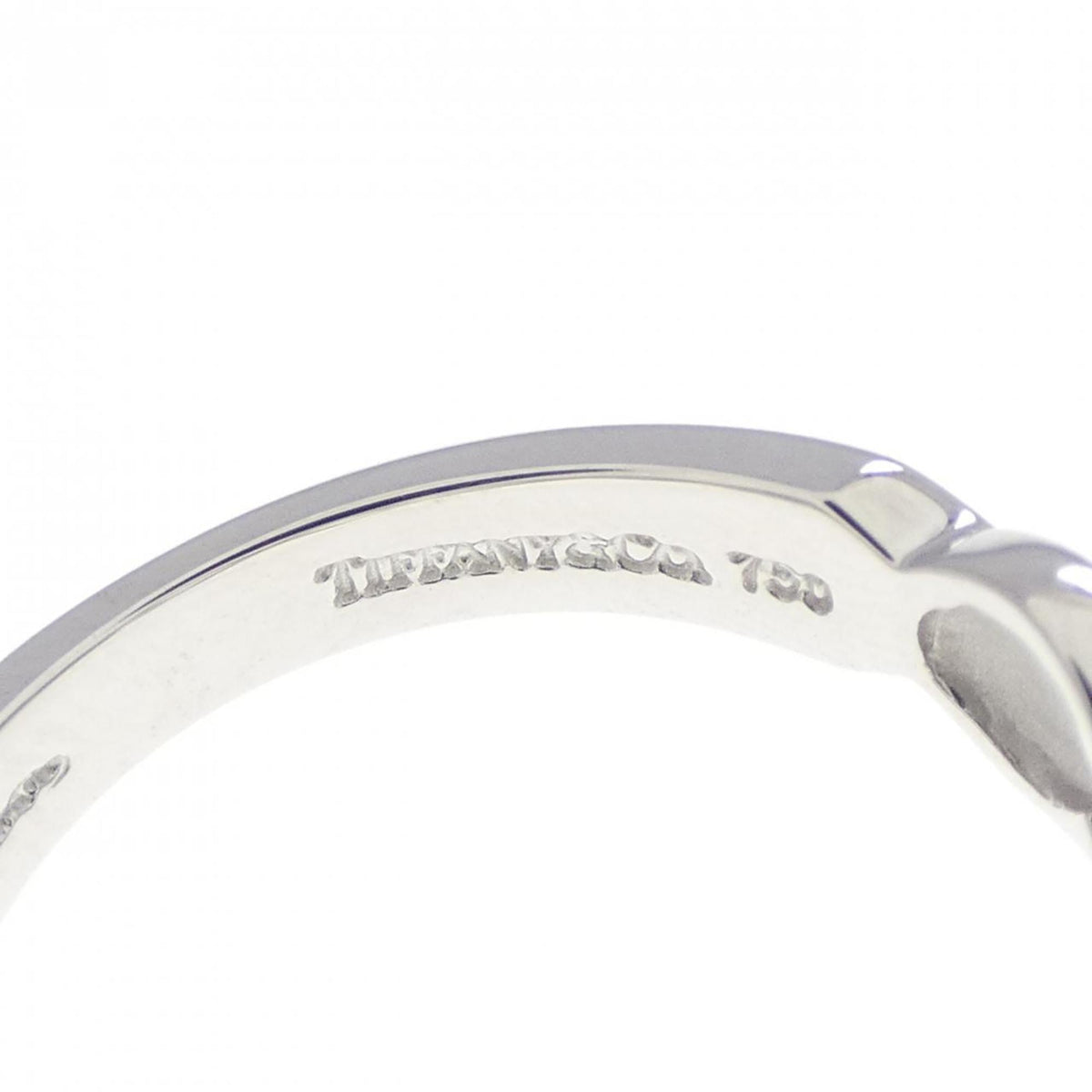 Tiffany White Gold White Gold (18K) Band Ring (Pre-Owned)
