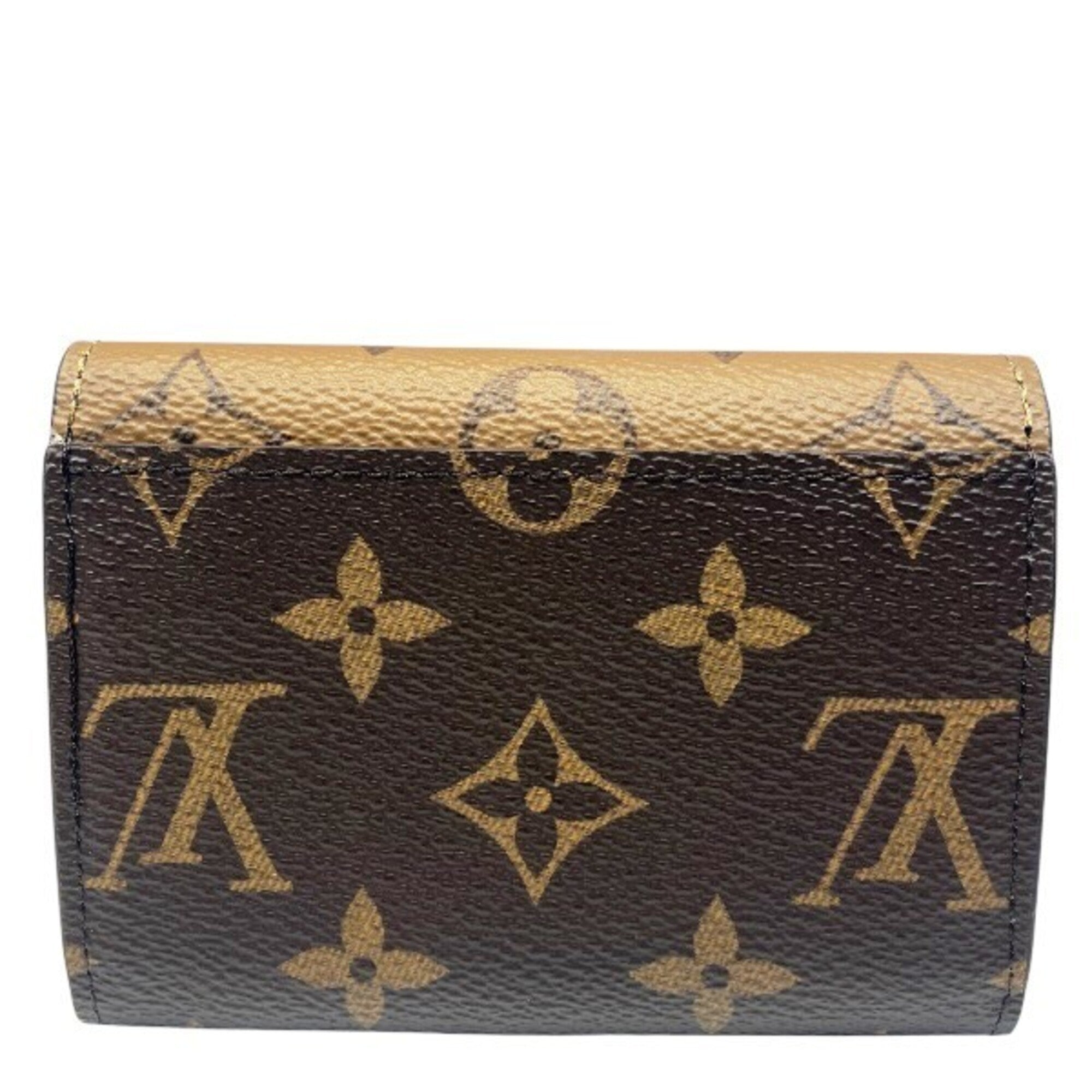 Louis Vuitton Brown Monogram Coin Purse/Coin Case (Pre-Owned)