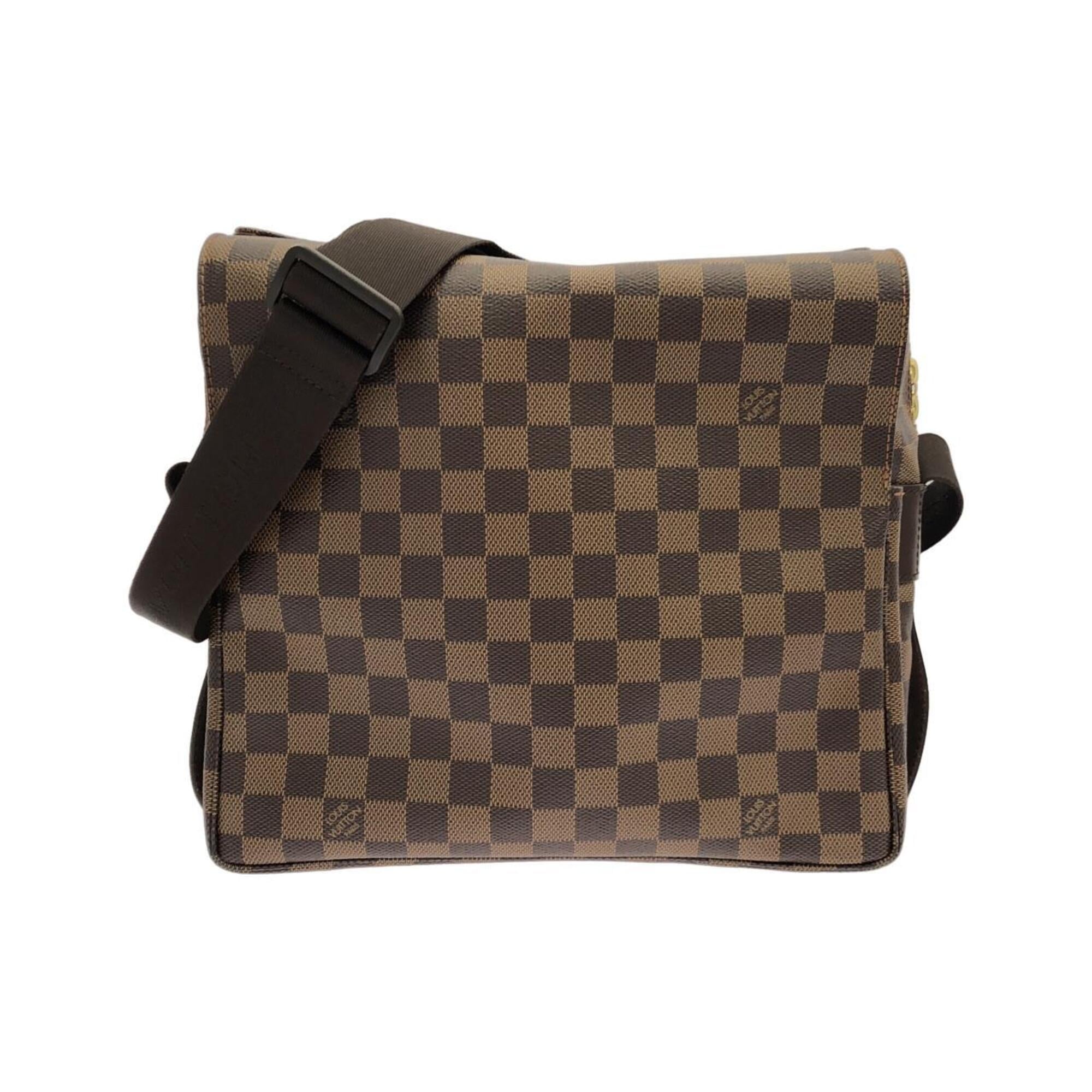 Louis Vuitton Ebene Coated Canvas Shoulder Bag (Pre-Owned)
