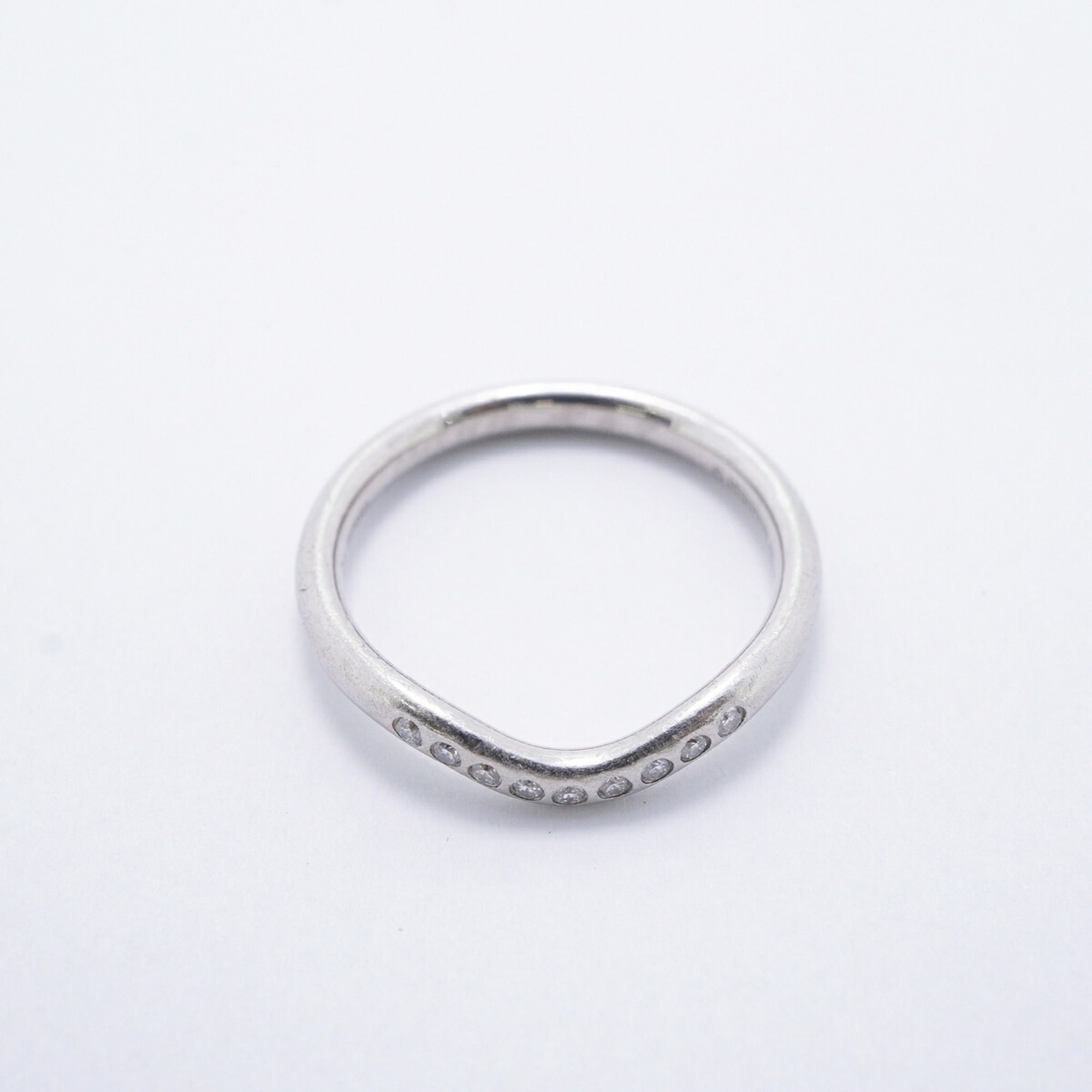 Tiffany Platinum 950 Band Ring (Pre-Owned)