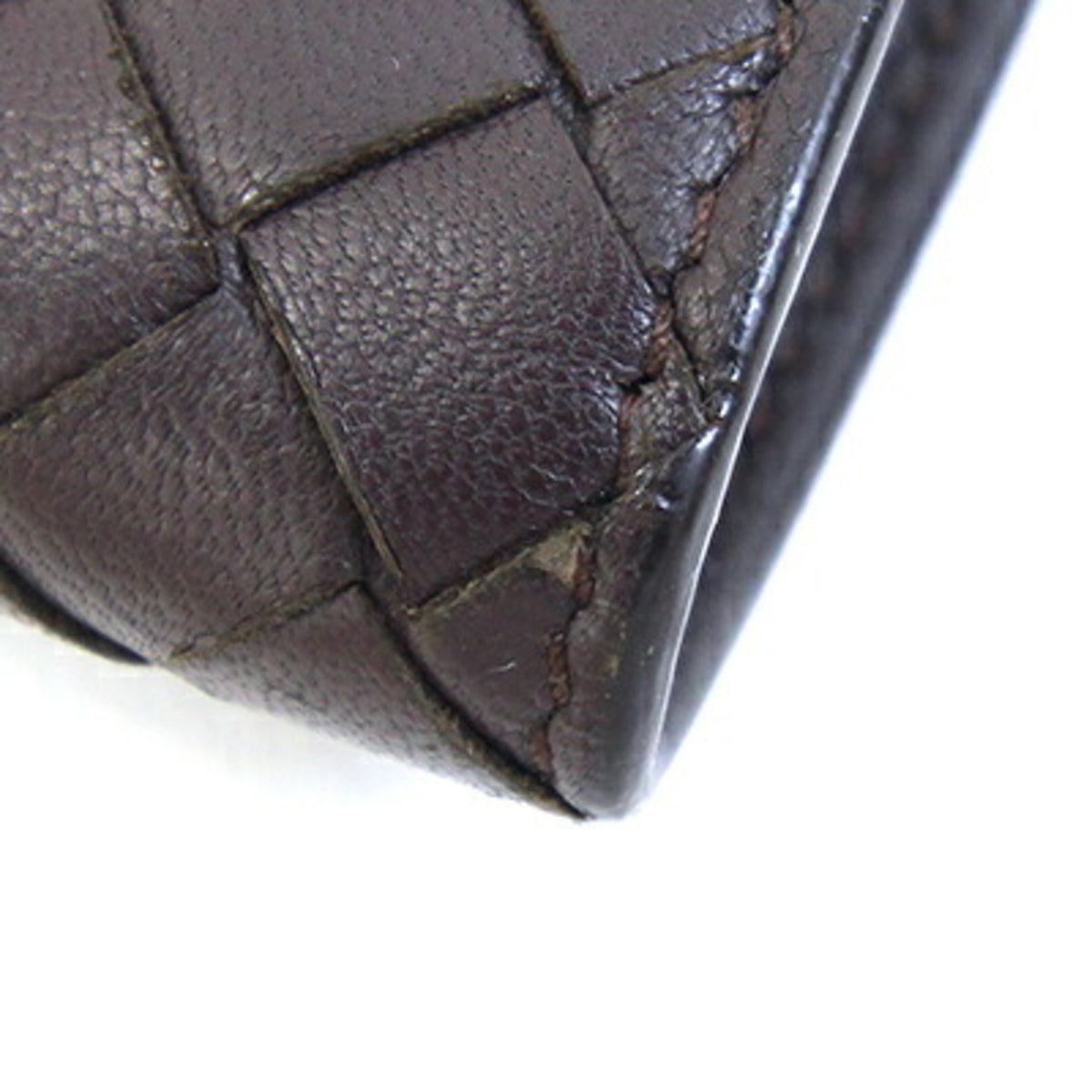 Bottega Veneta Intrecciato Dark Brown Intrecciato (Pre-Owned)