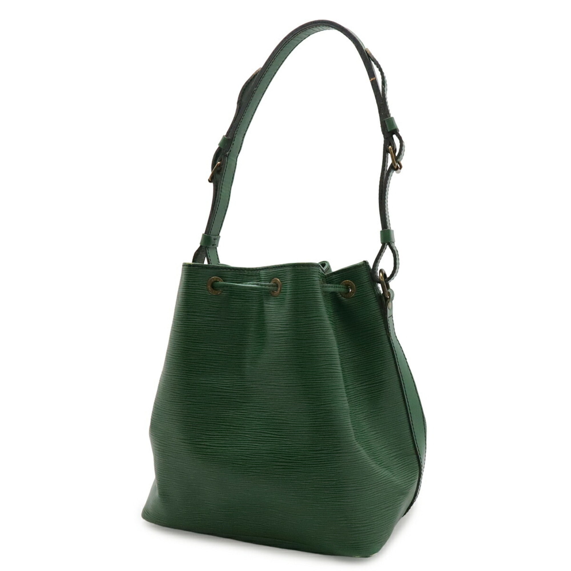 Louis Vuitton Borneo Green Green Epi Leather Shoulder Bag (Pre-Owned)