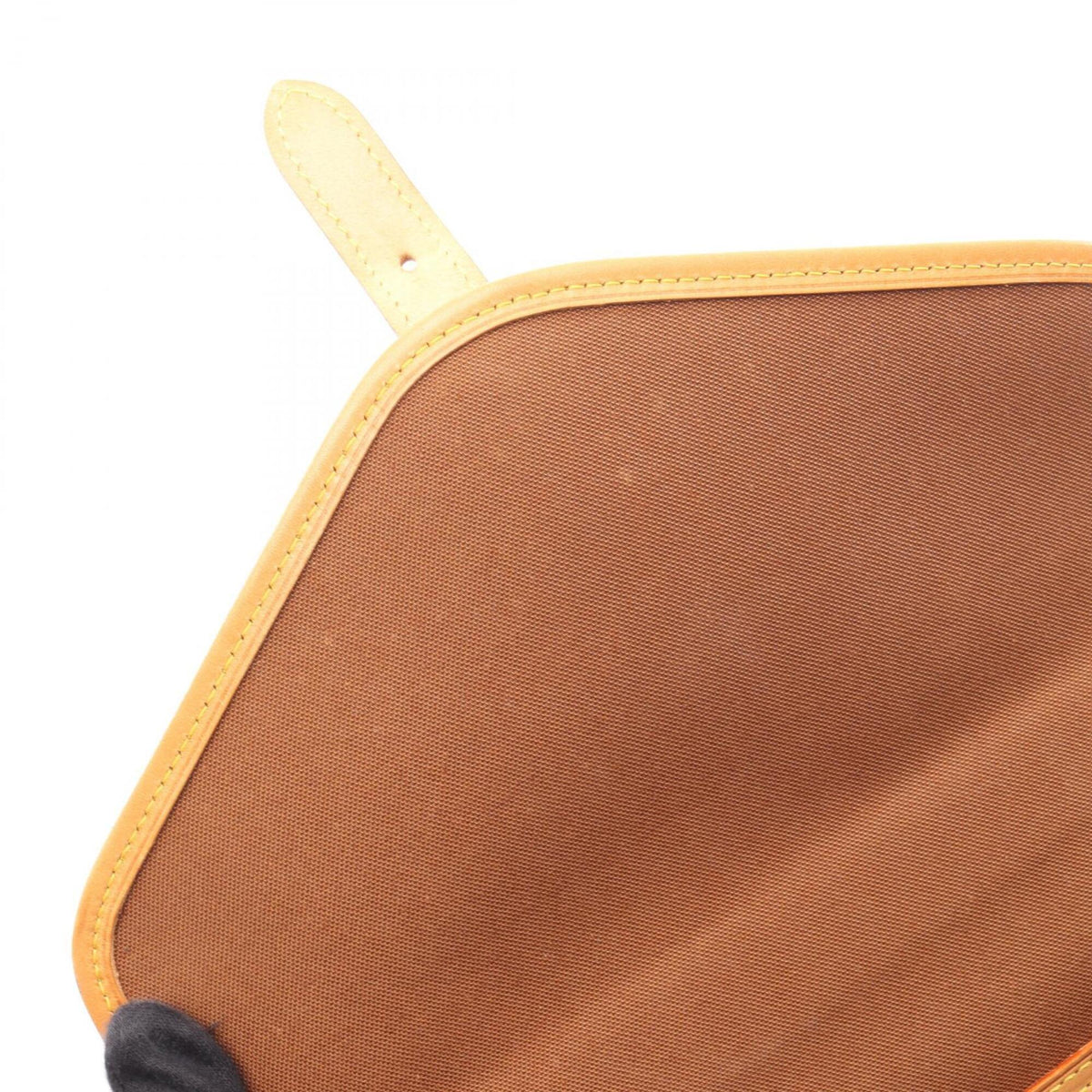 Louis Vuitton Monogram Brown Coated Canvas Leather Handbag (Pre-Owned)