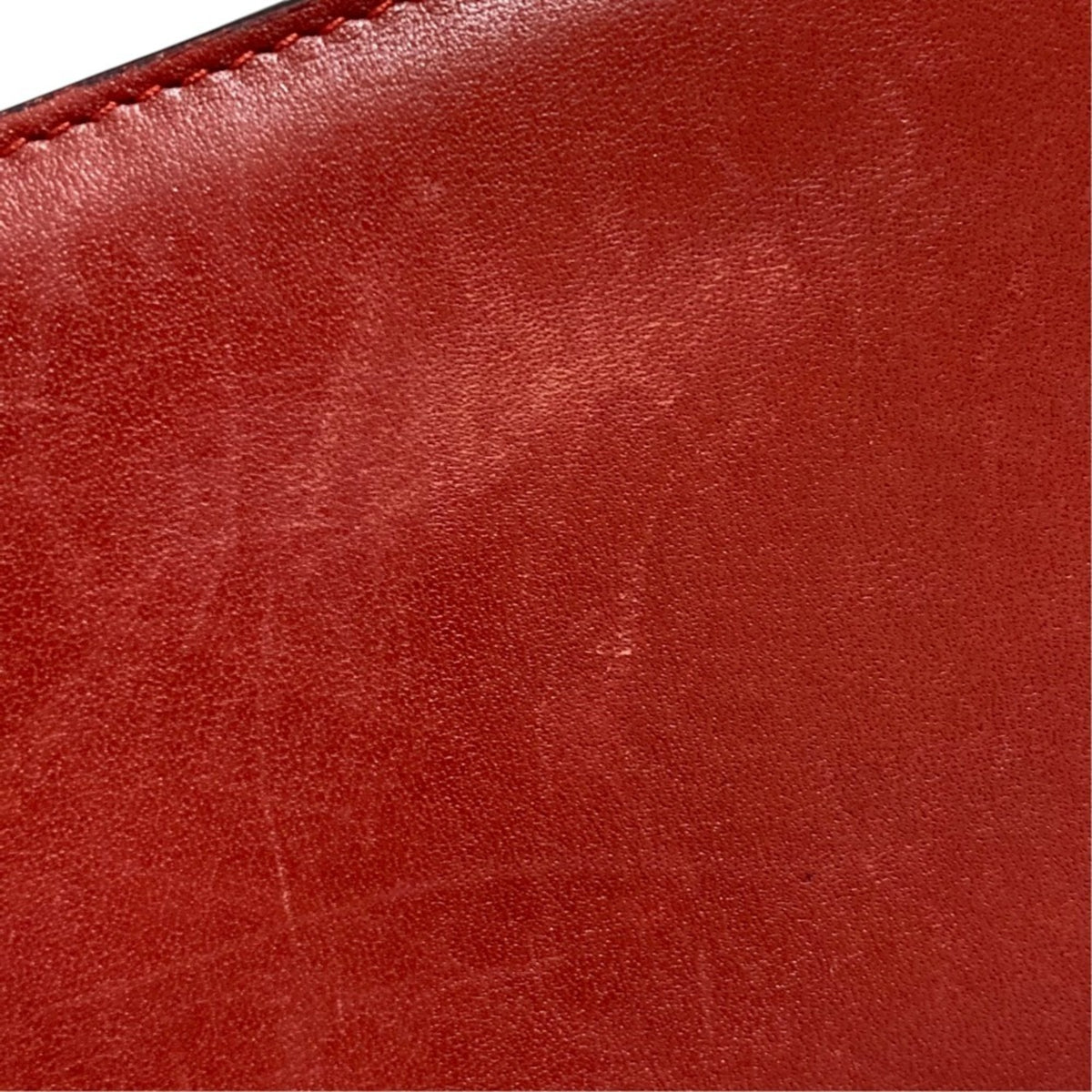 Loewe Red Color Wallet (Bi-Fold) (Pre-Owned)